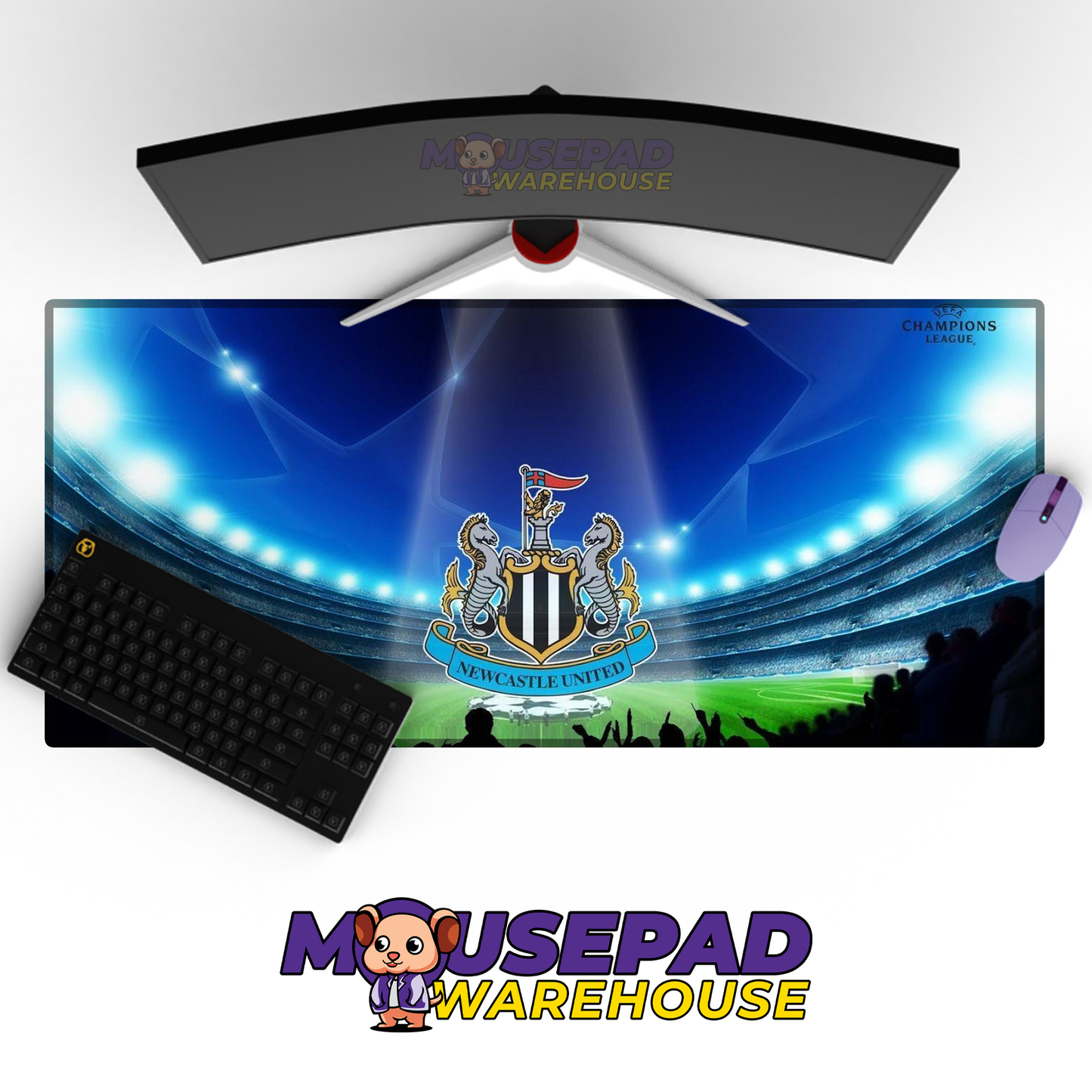 Newcastle United V10 Mousepad Mockup