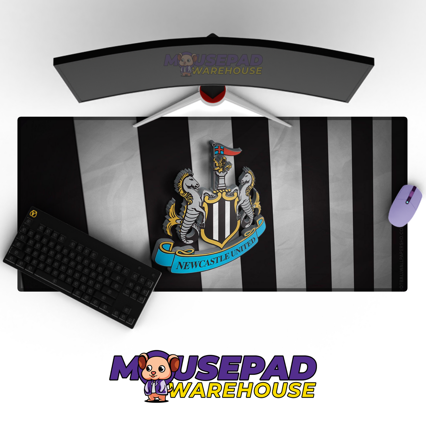 Newcastle United V11 Mousepad Mockup