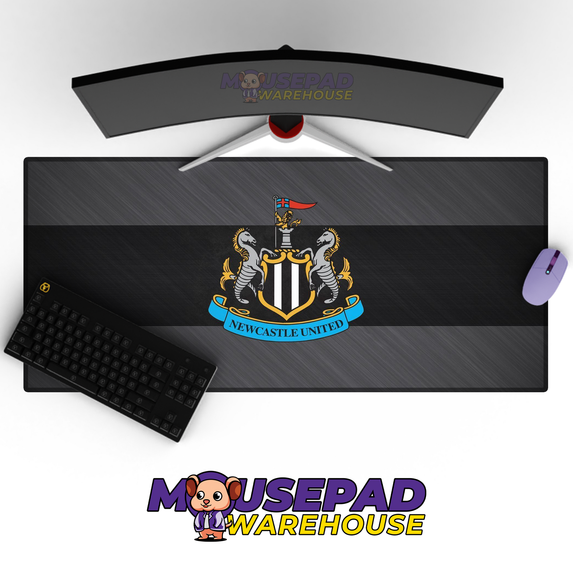 Newcastle United V12 Mousepad Mockup