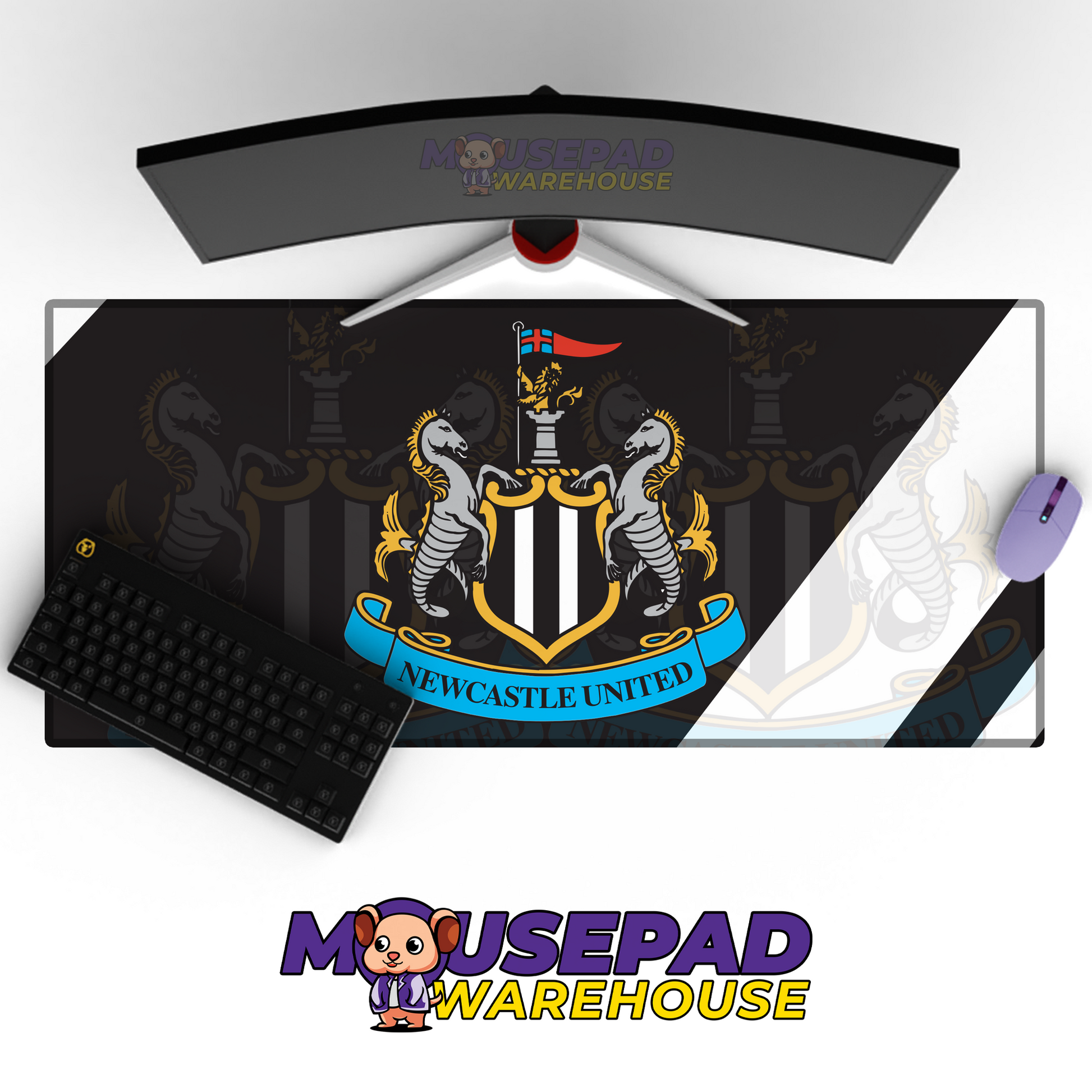 Newcastle United V1 Mousepad Mockup