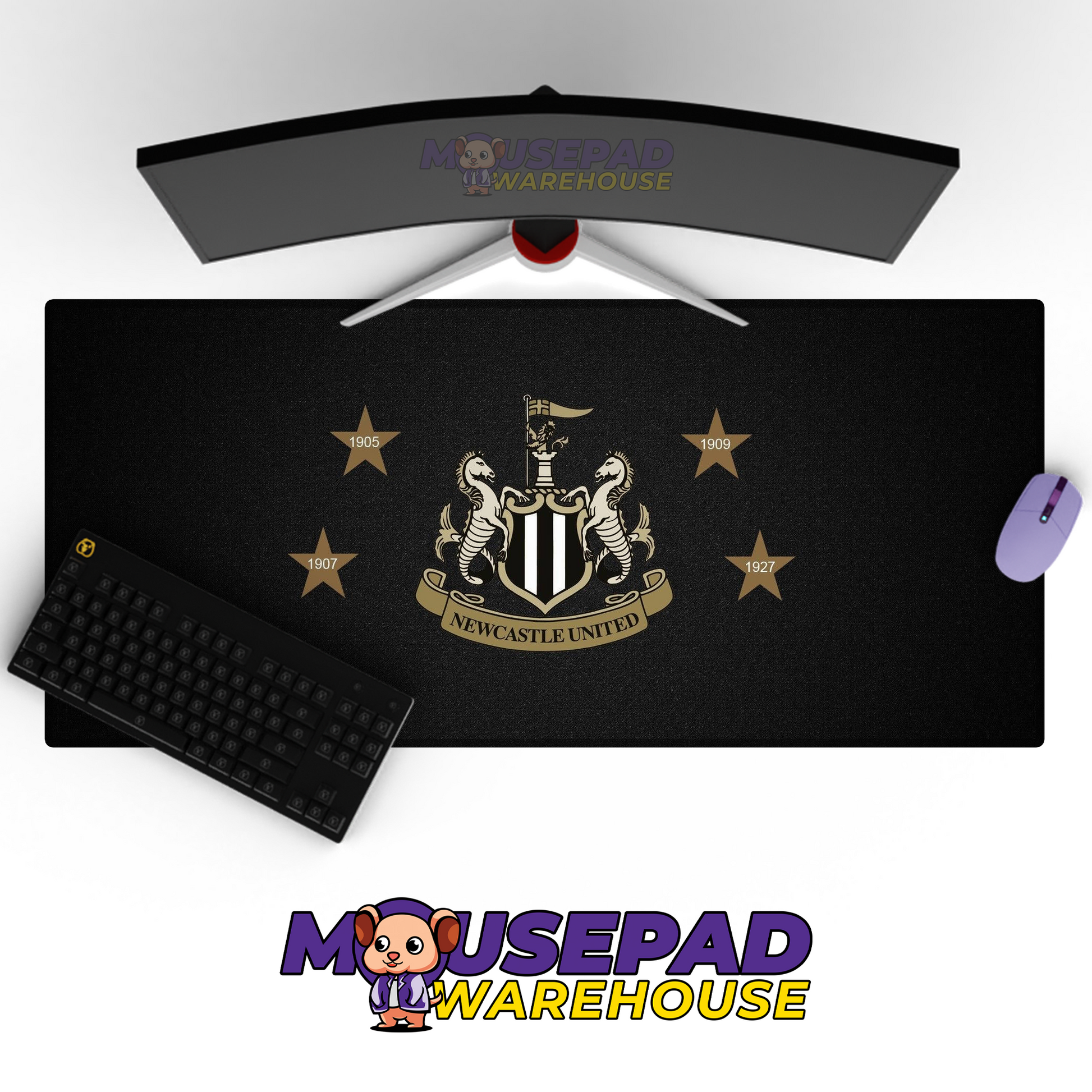 Newcastle United V4 Mousepad Mockup