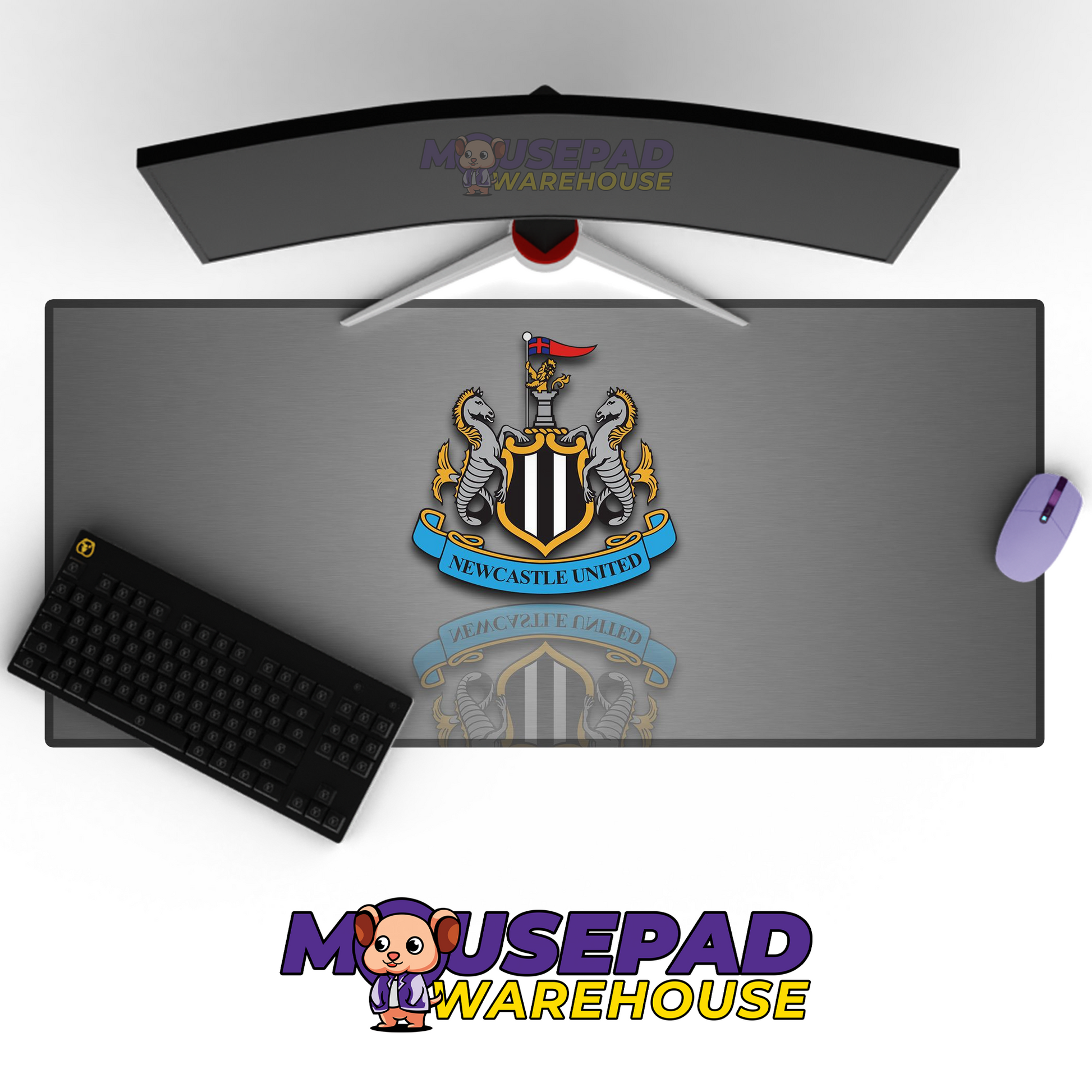 Newcastle United V8 Mousepad Mockup