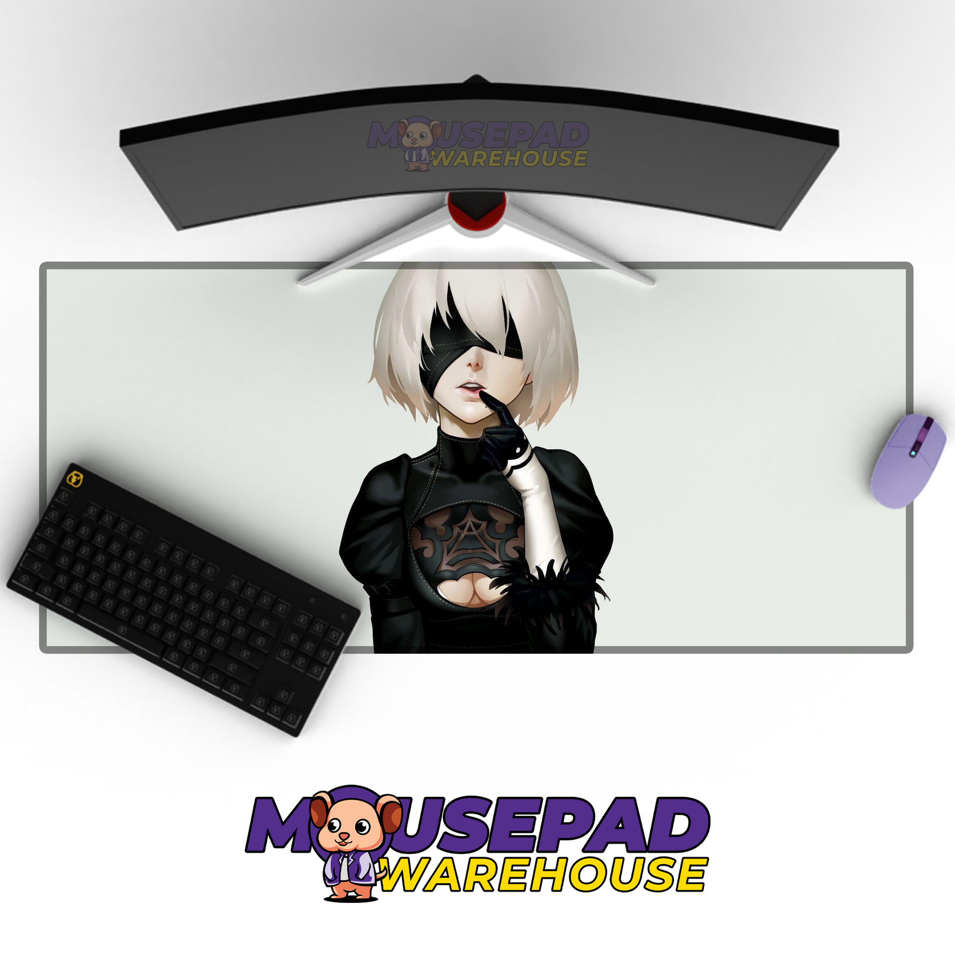 NieR Automata V12 Mousepad Mockup