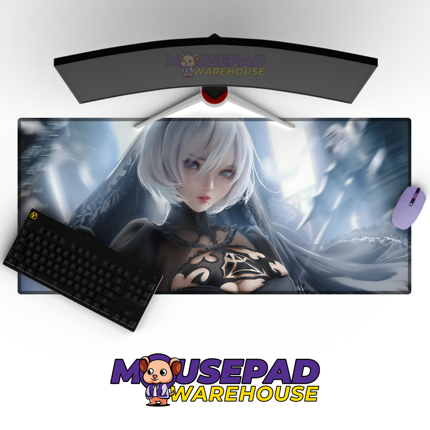 NieR Automata V18 Mousepad Mockup