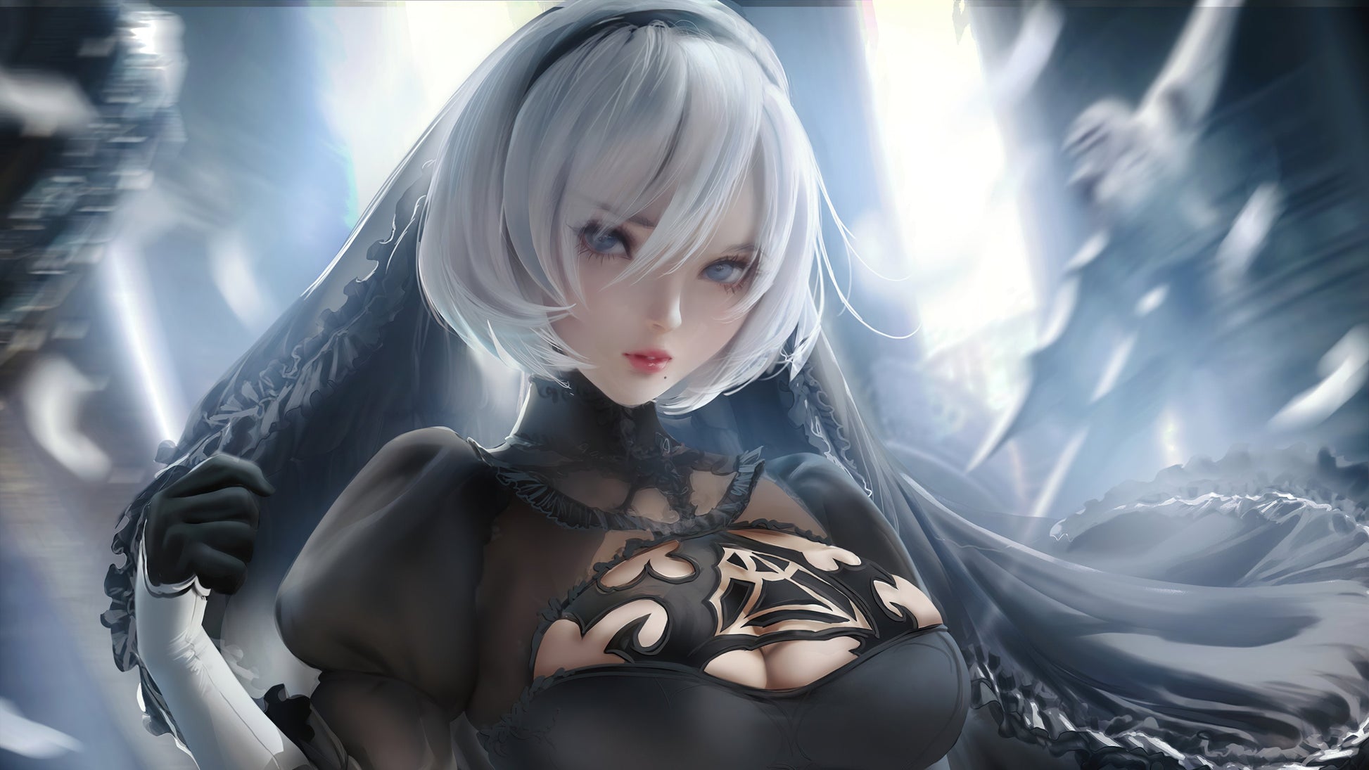 NieR Automata V18 Mousepad