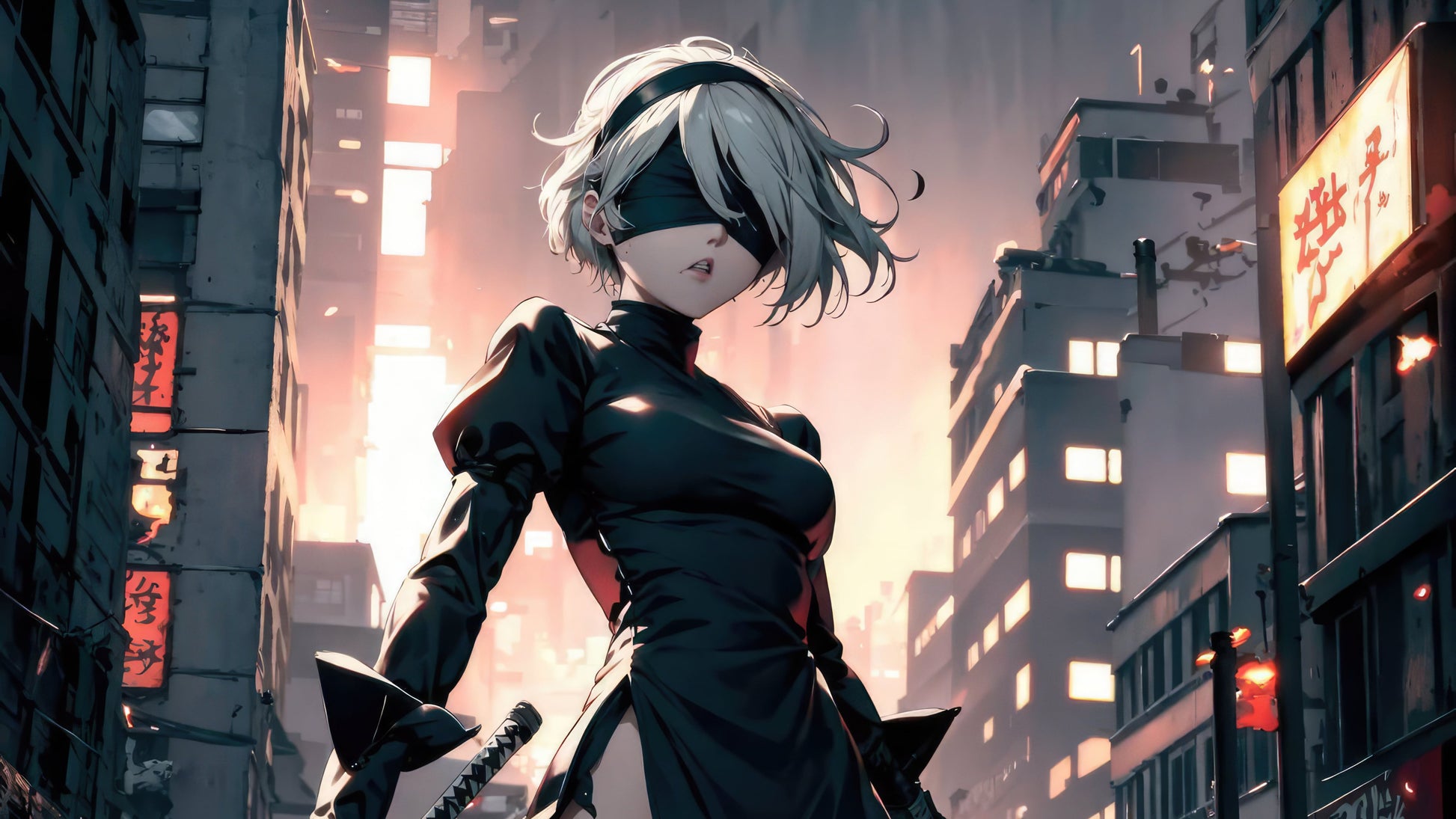 NieR Automata V20 Mousepad