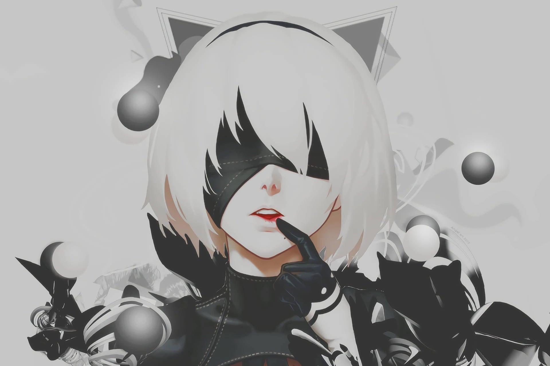 NieR Automata V22 Mousepad