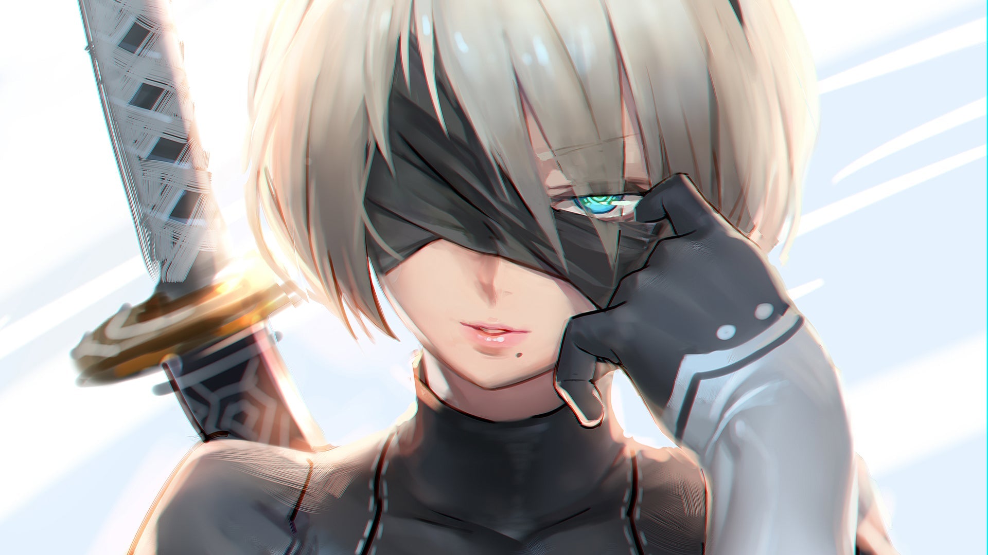 NieR Automata V25 Mousepad