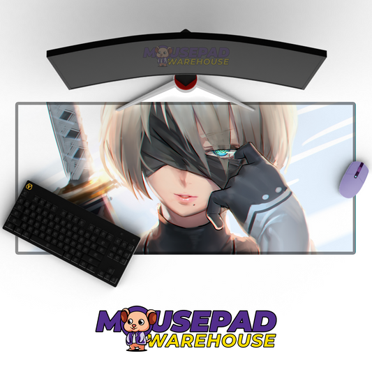 NieR Automata V25 Mousepad Mockup