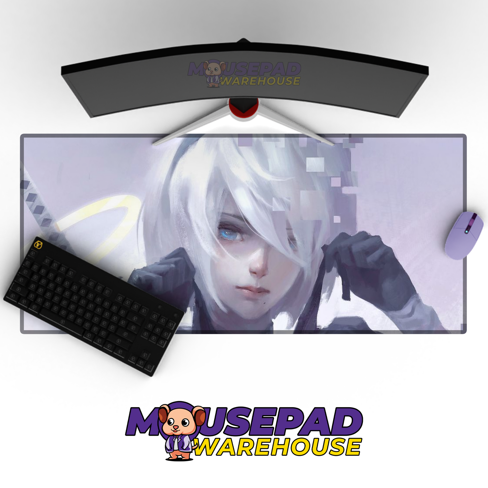 NieR Automata V5 Mousepad Mockup