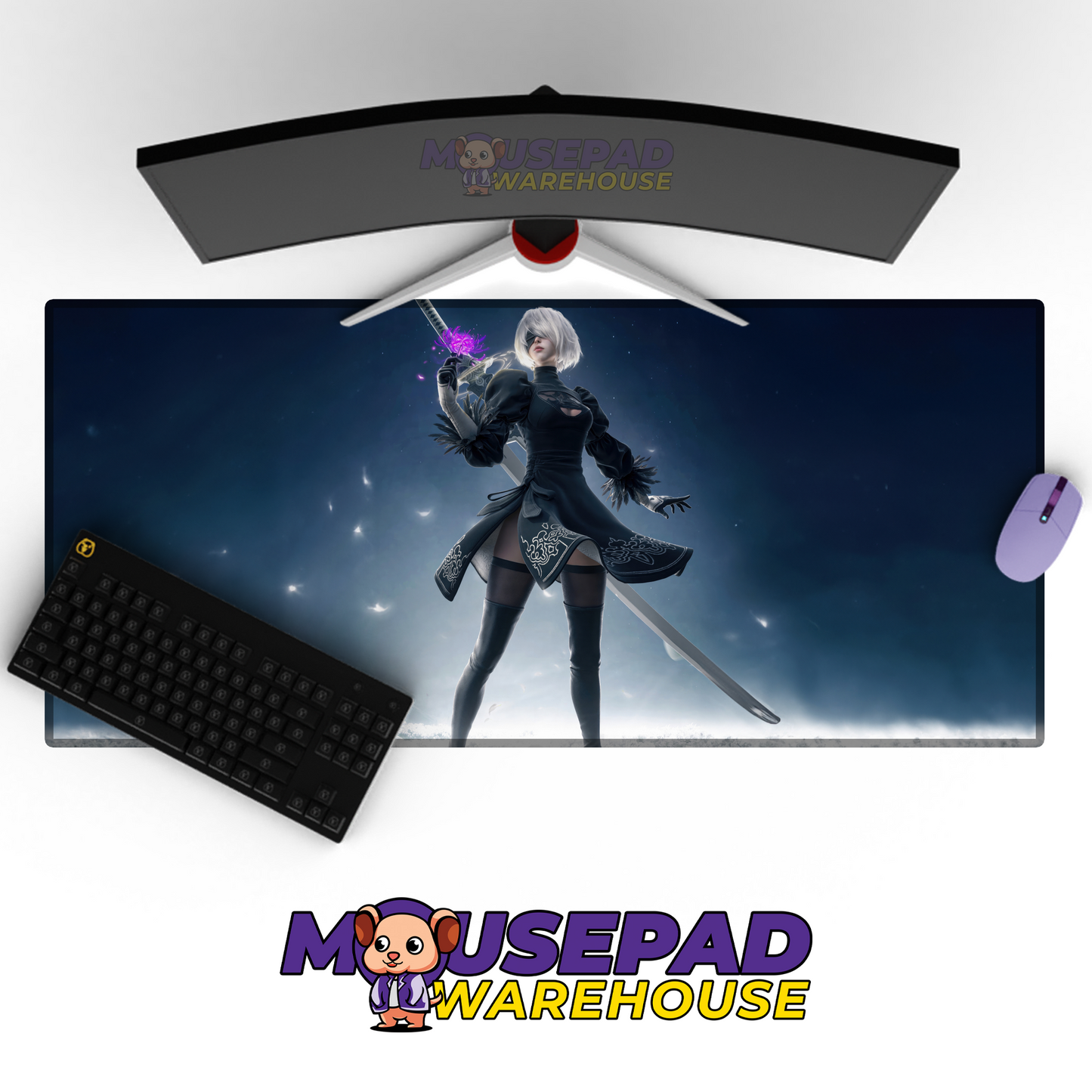 NieR Automata V7 Mousepad Mockup