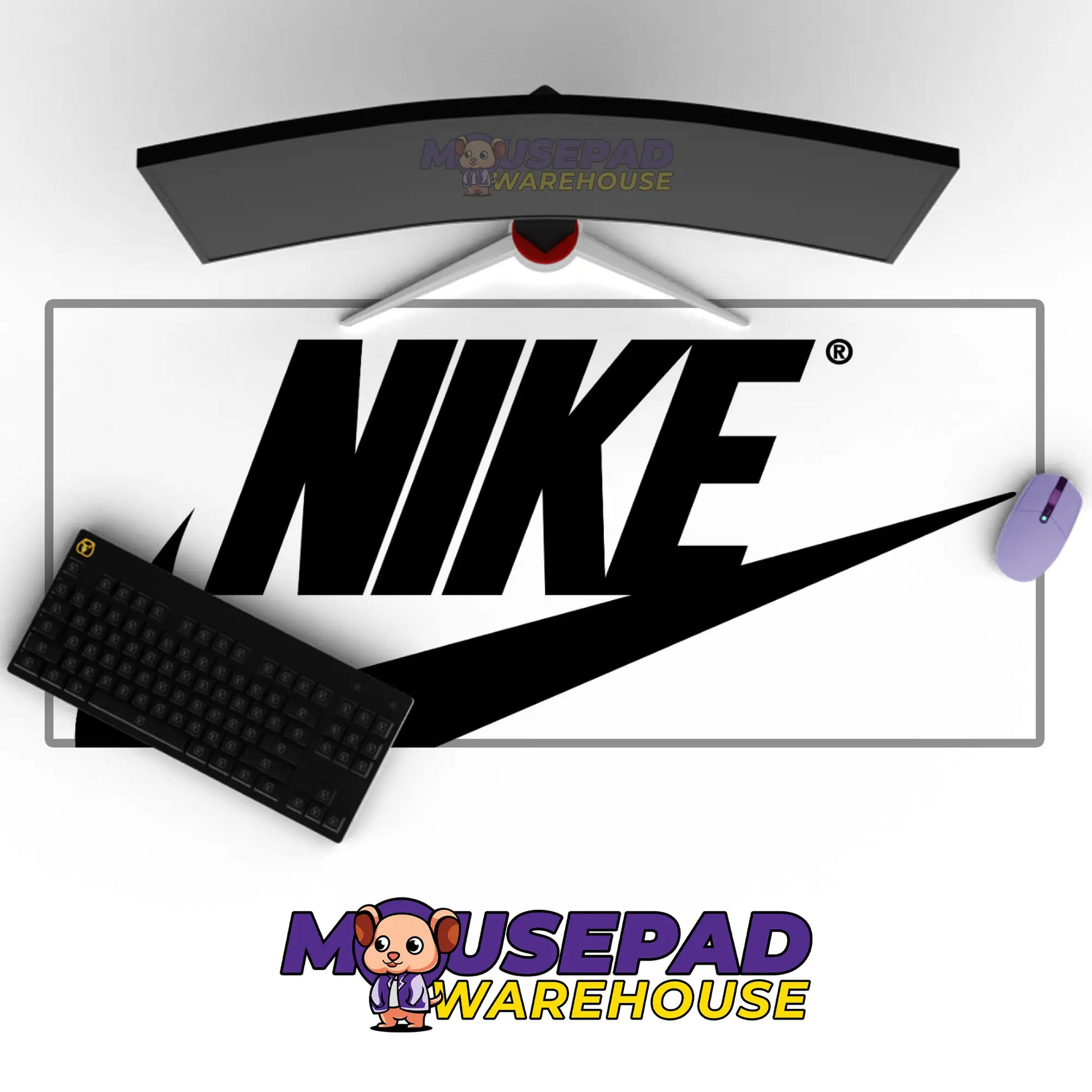 Nike Brand Imagery Mousepad 632673 MousepadWarehouse.com