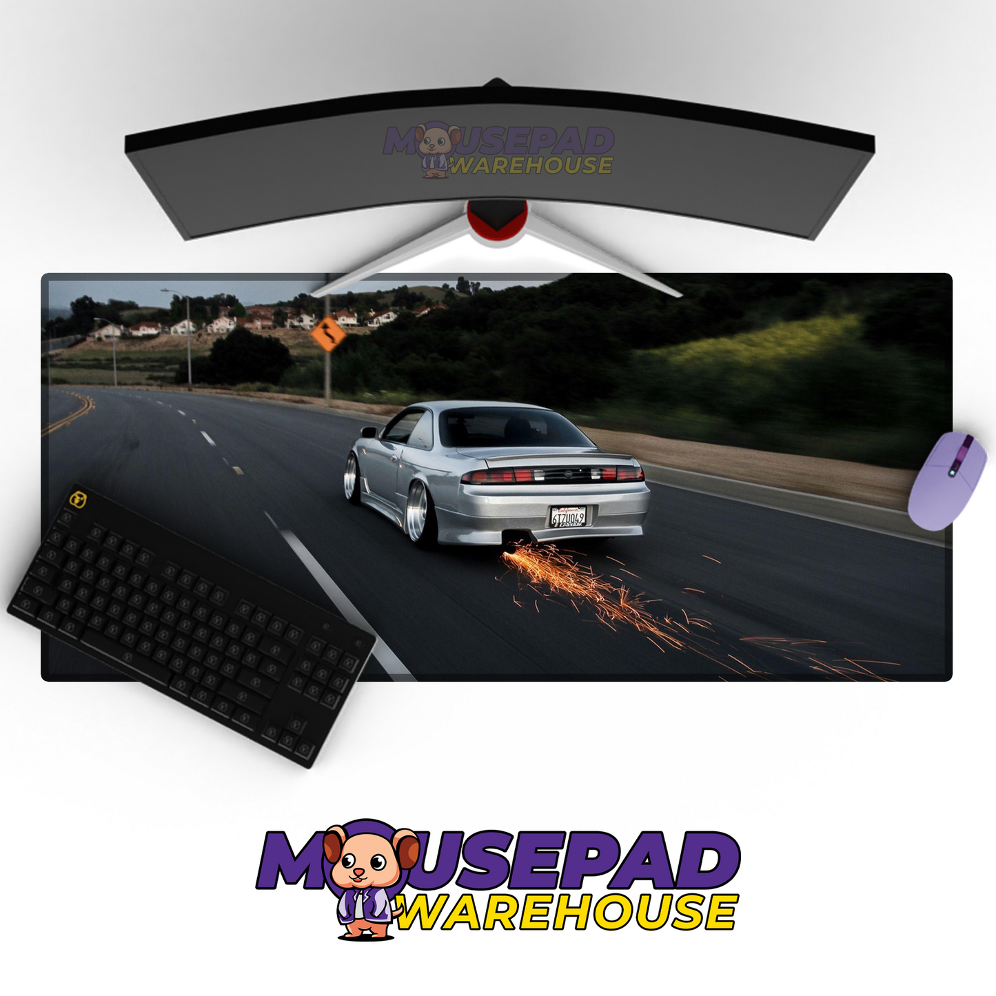Nissan Silvia V11 Mousepad Mockup