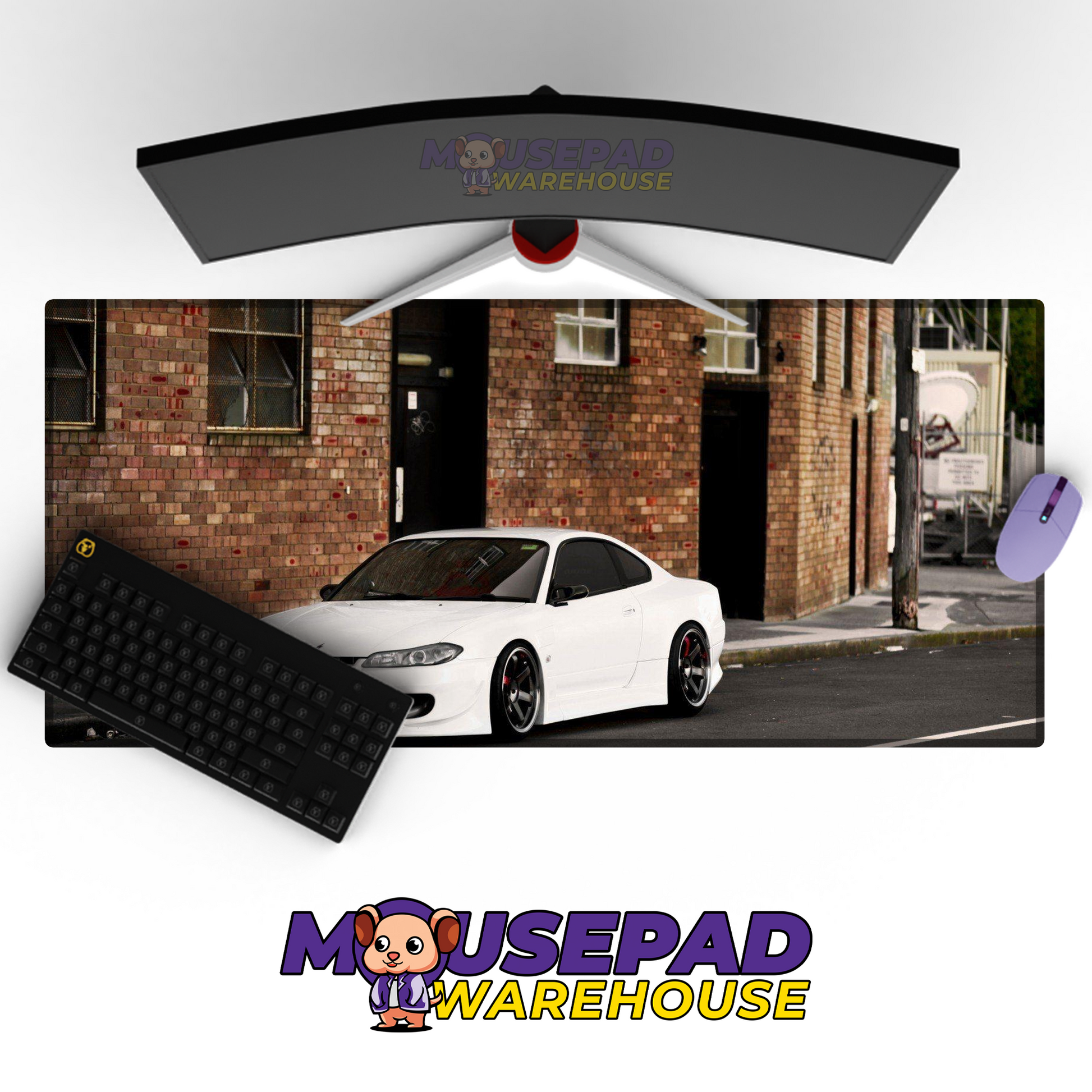 Nissan Silvia V14 Mousepad Mockup