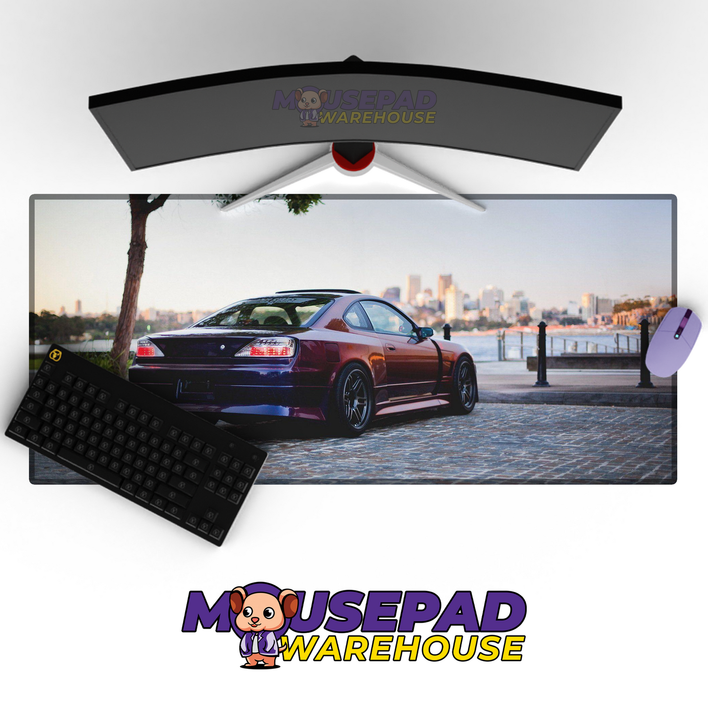 Nissan Silvia V17 Mousepad Mockup