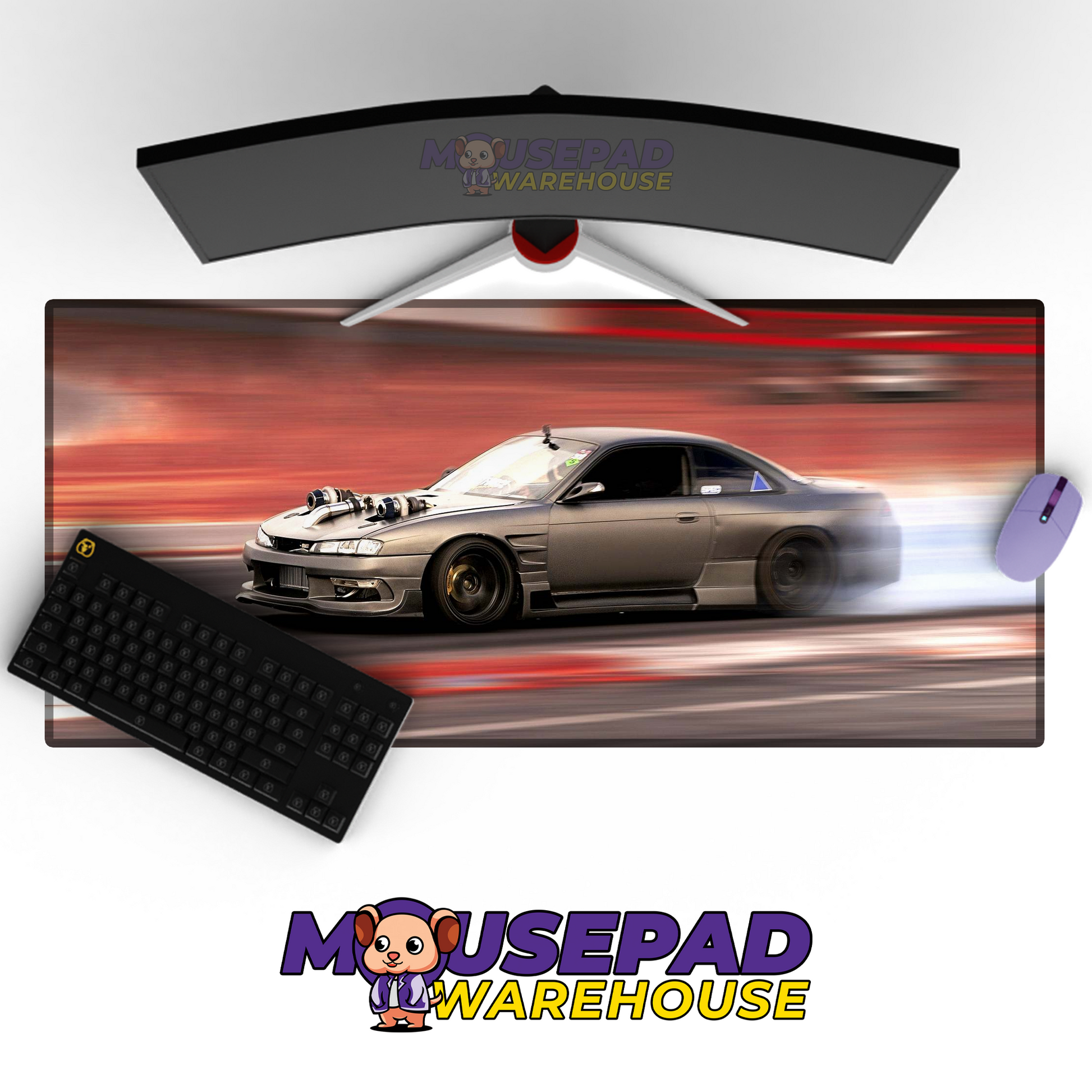 Nissan Silvia V18 Mousepad Mockup