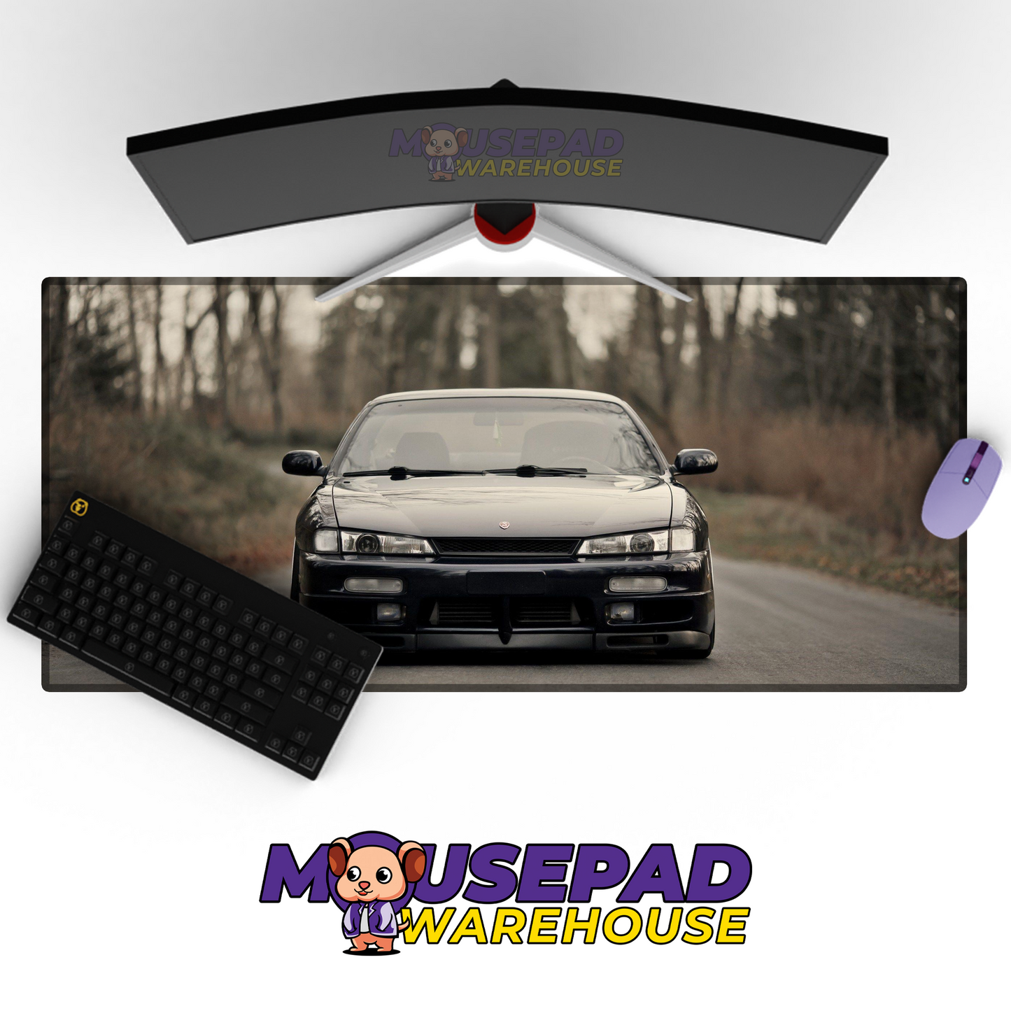 Nissan Silvia V22 Mousepad Mockup