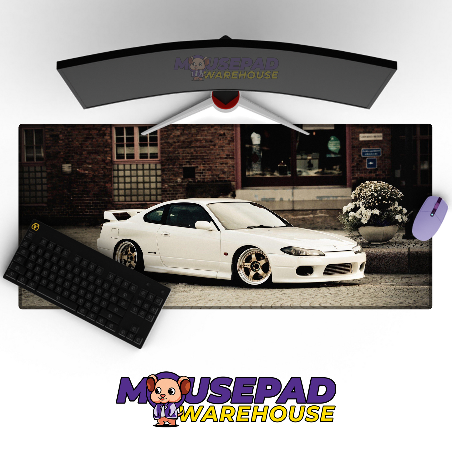 Nissan Silvia V28 Mousepad Mockup