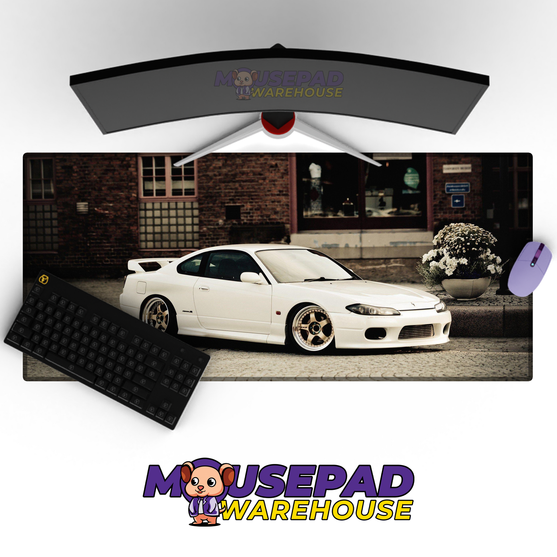 Nissan Silvia V28 Mousepad Mockup