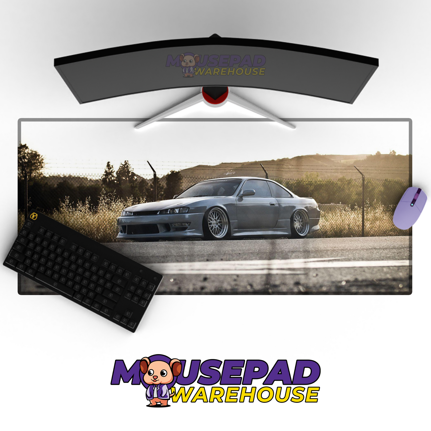 Nissan Silvia V31 Mousepad Mockup