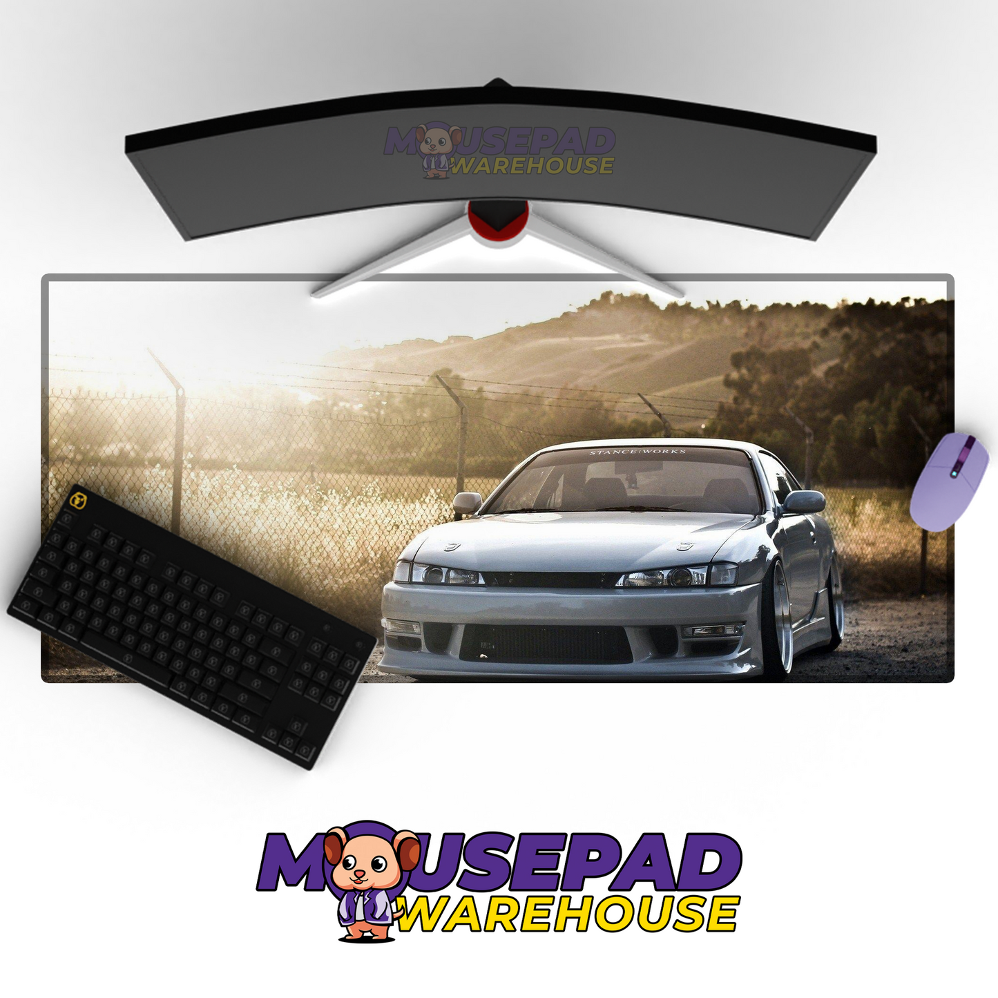Nissan Silvia V35 Mousepad Mockup
