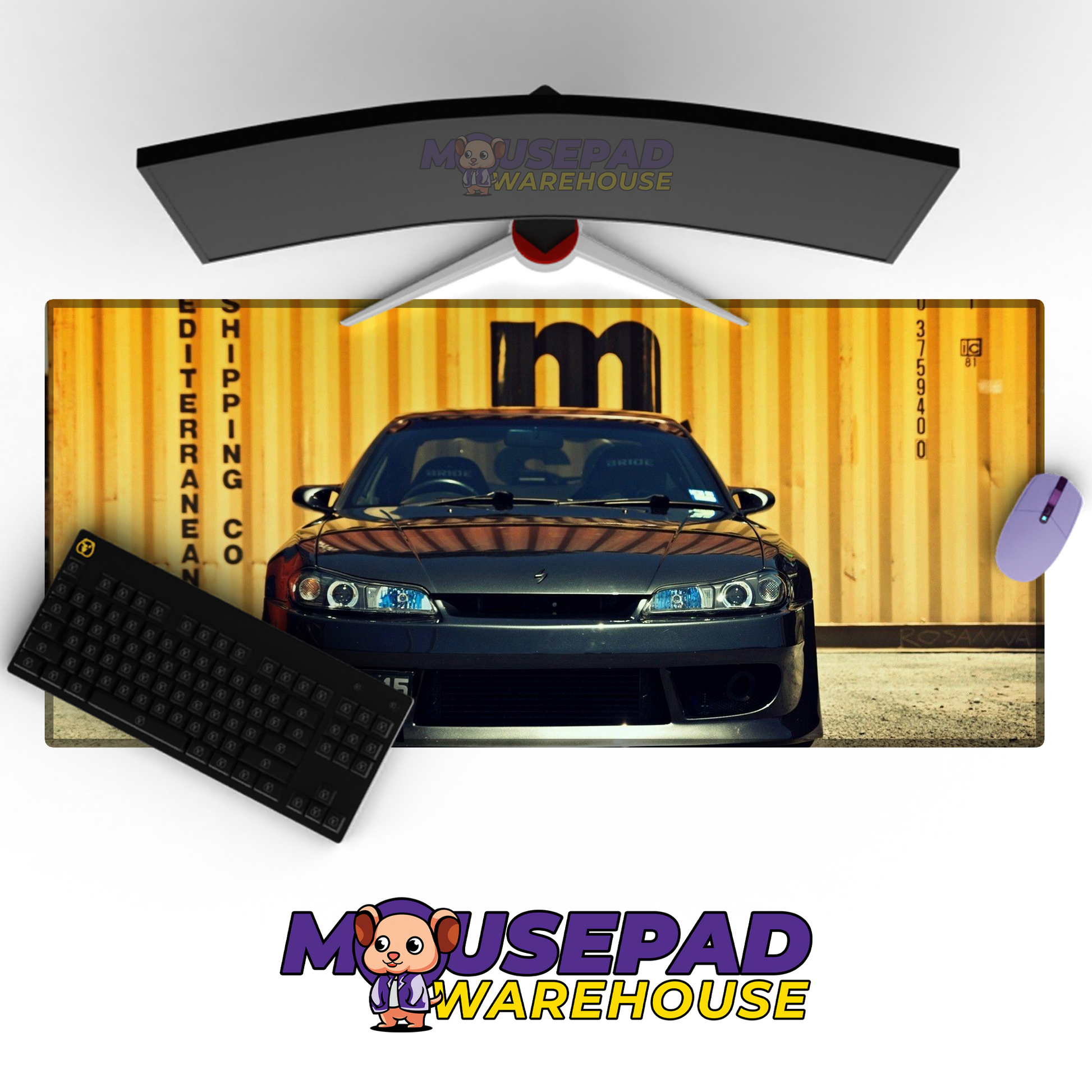 Nissan Silvia V37 Mousepad Mockup