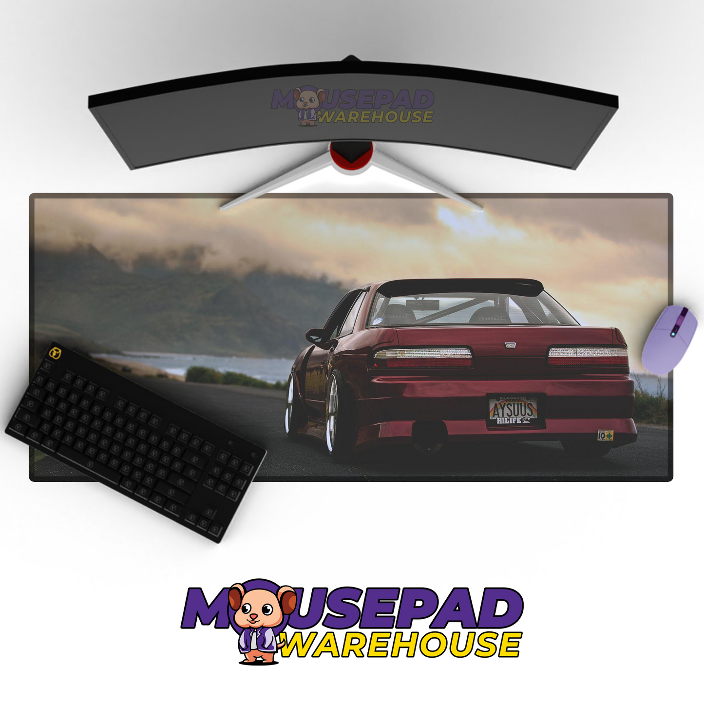 Nissan Silvia V38 Mousepad Mockup