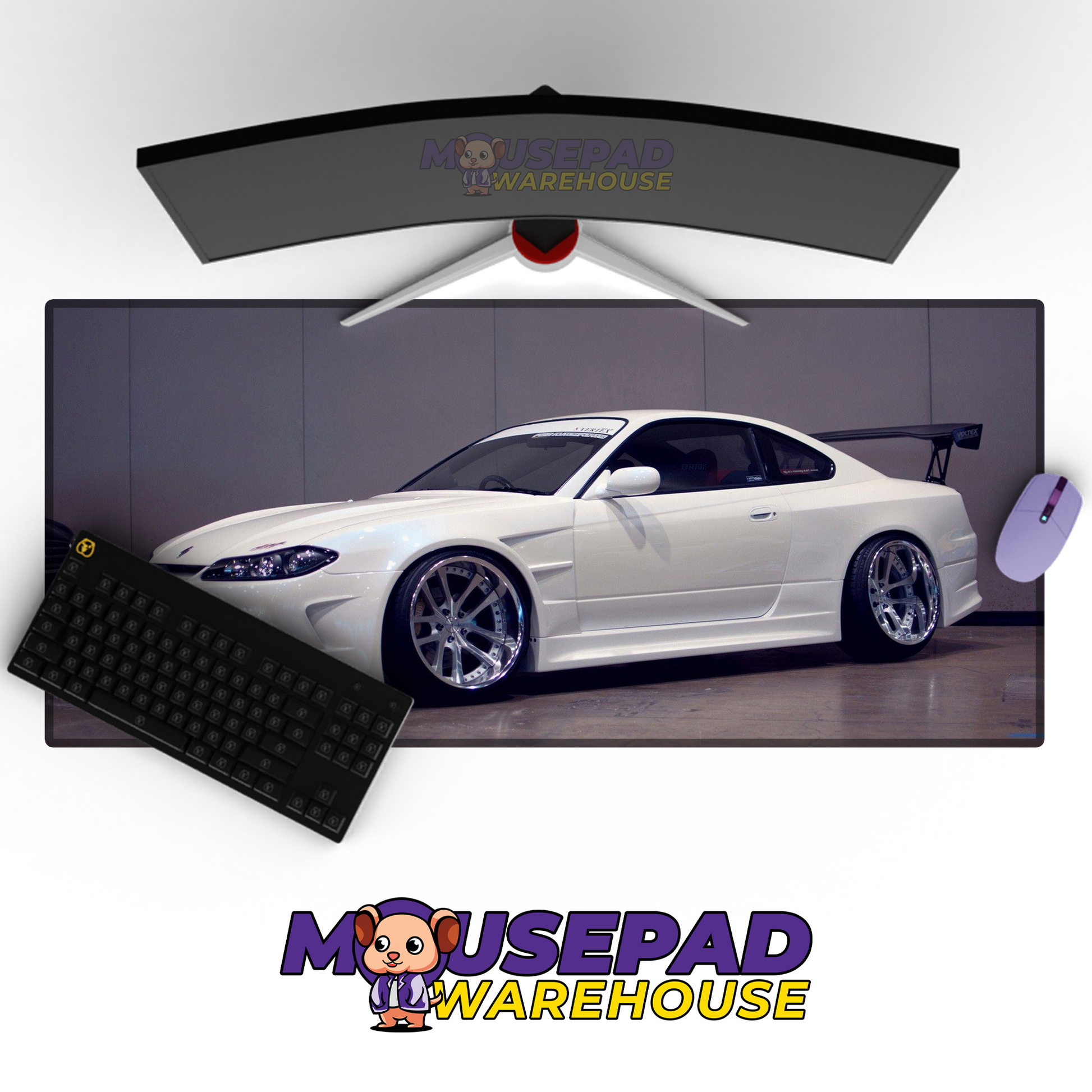 Nissan Silvia V5 Mousepad Mockup