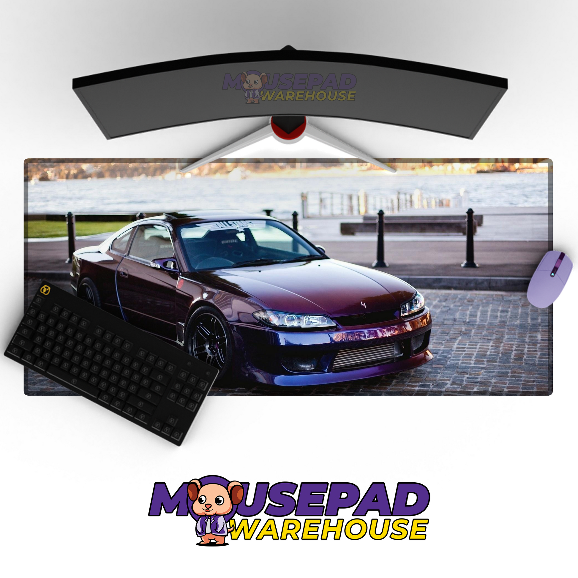 Nissan Silvia V6 Mousepad Mockup