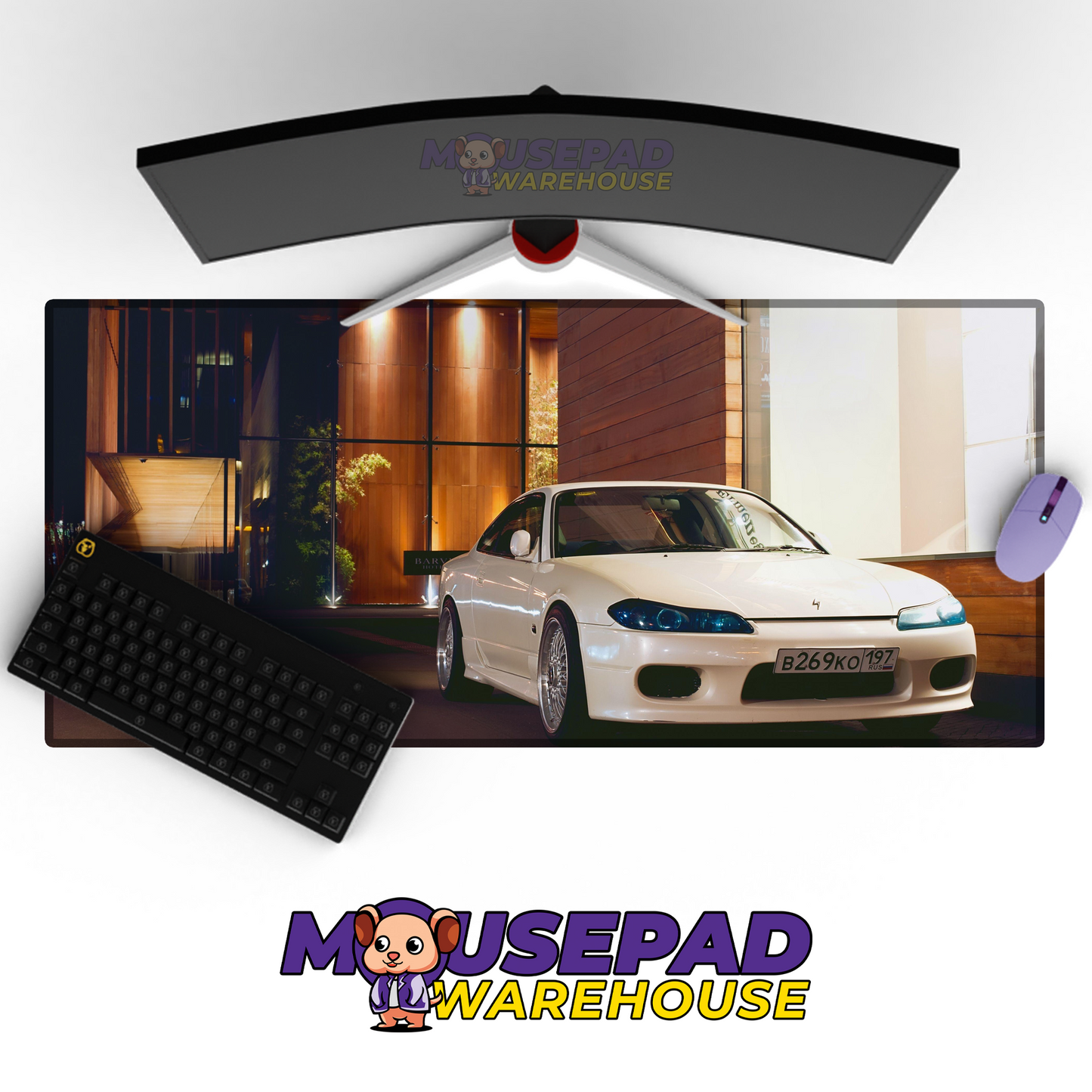Nissan Silvia V7 Mousepad Mockup