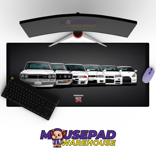 Nissan Skyline R32 GTR V16 Mousepad Mockup