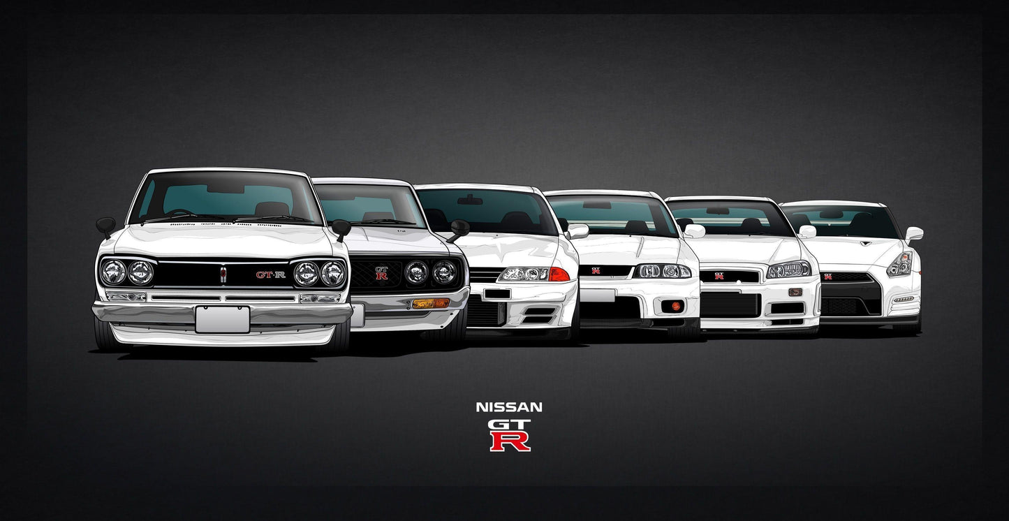 Nissan Skyline R32 GTR V16 Mousepad