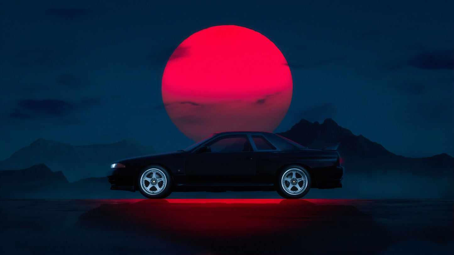 Nissan Skyline R32 GTR V19 Mousepad