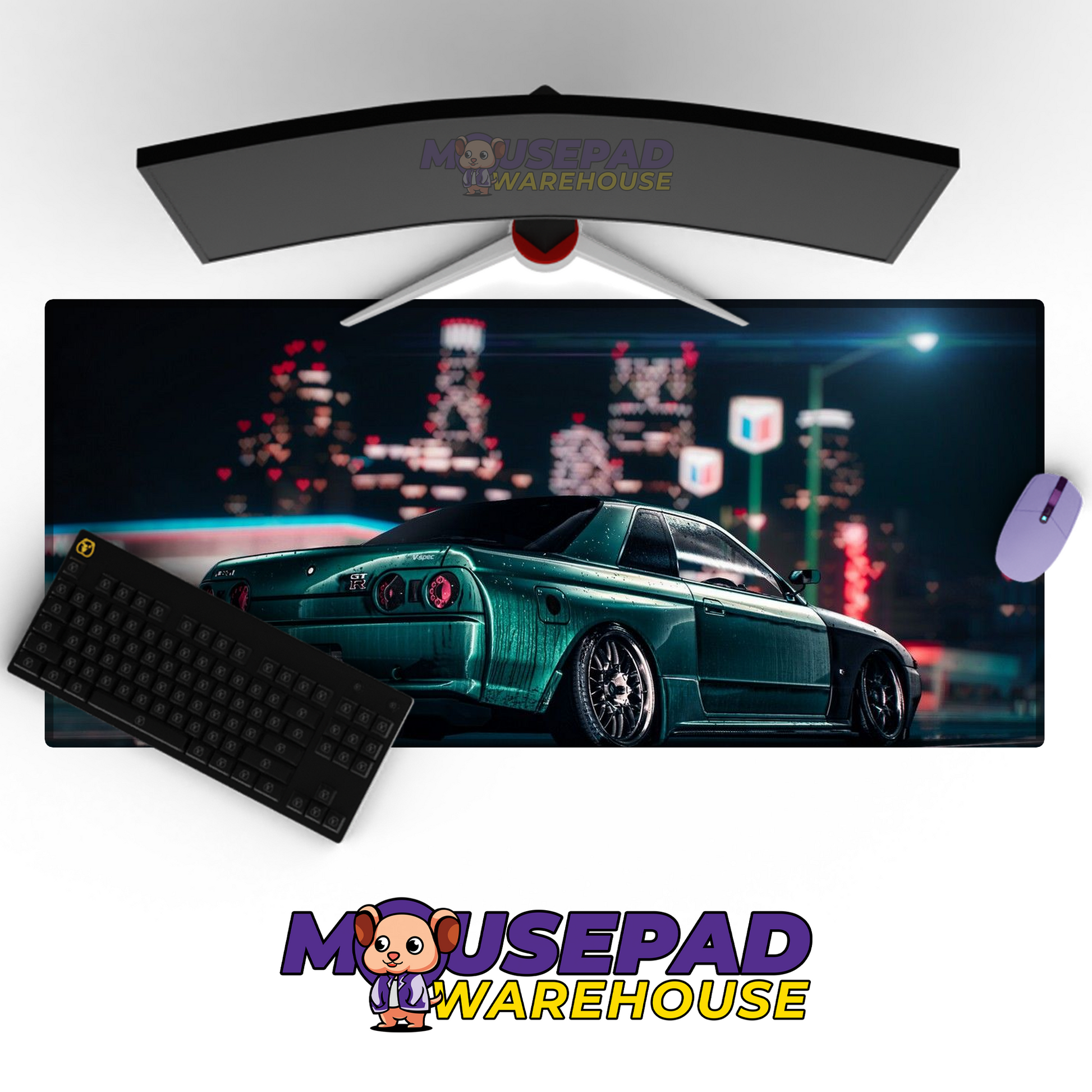 Nissan Skyline R32 GTR V23 Mousepad Mockup