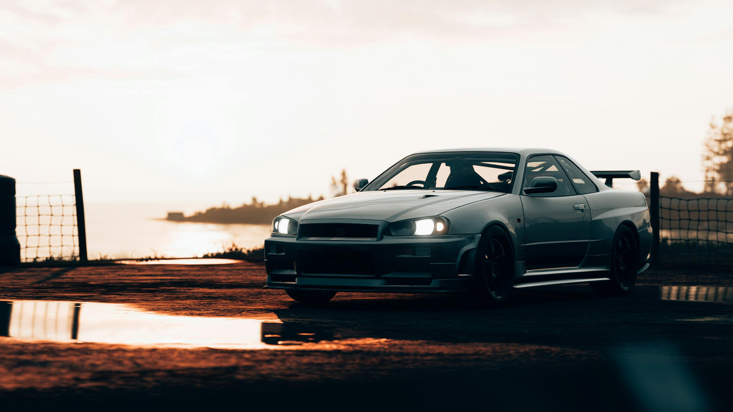 Nissan Skyline R34 GTR V14 Mousepad