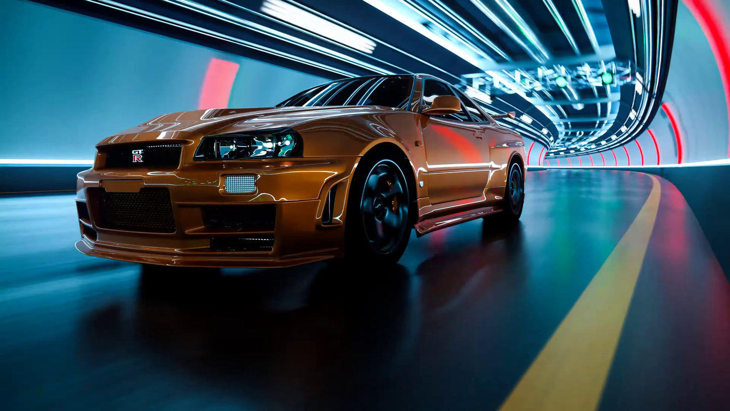Nissan Skyline R34 GTR V18 Mousepad
