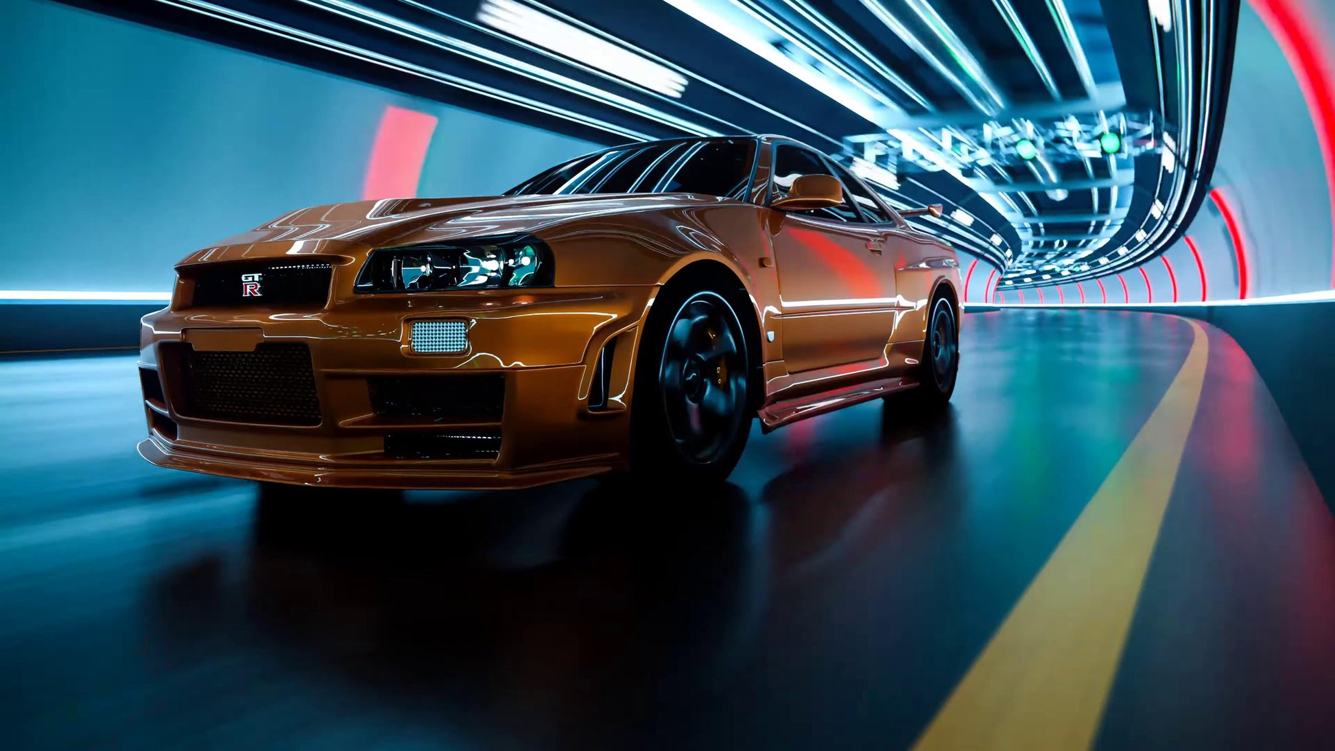 Nissan Skyline R34 GTR V18 Mousepad