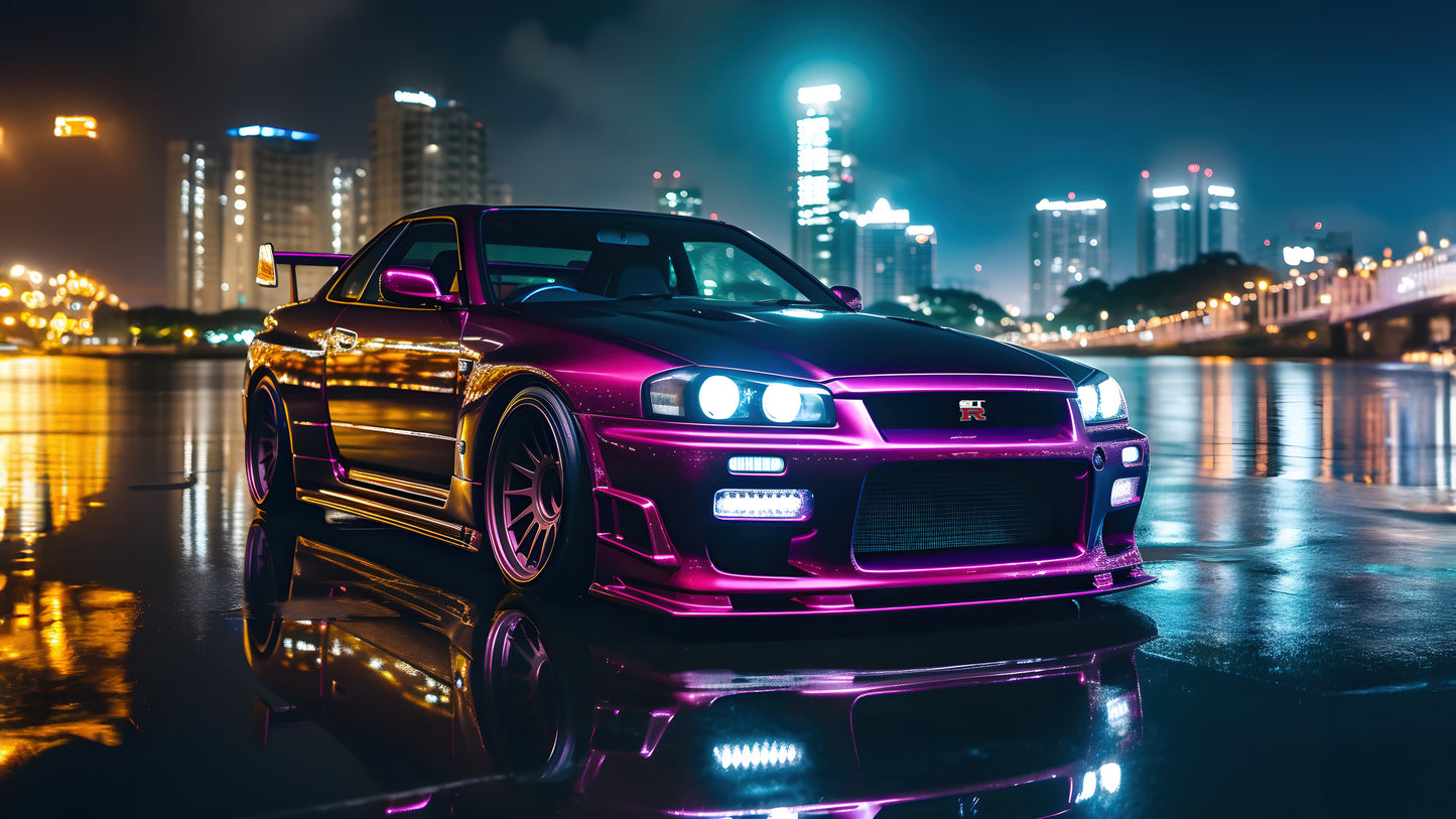 Nissan Skyline R34 GTR V22 Mousepad