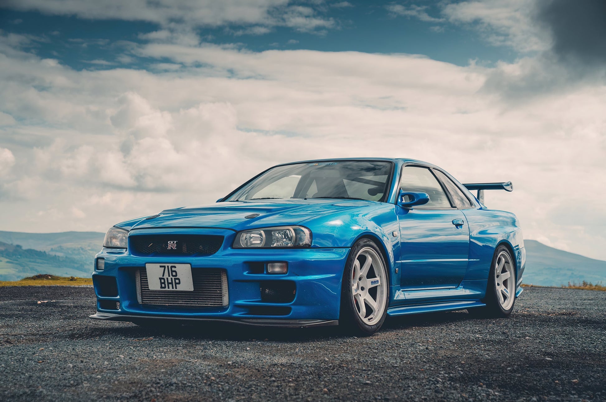 Nissan Skyline R34 GTR V24 Mousepad