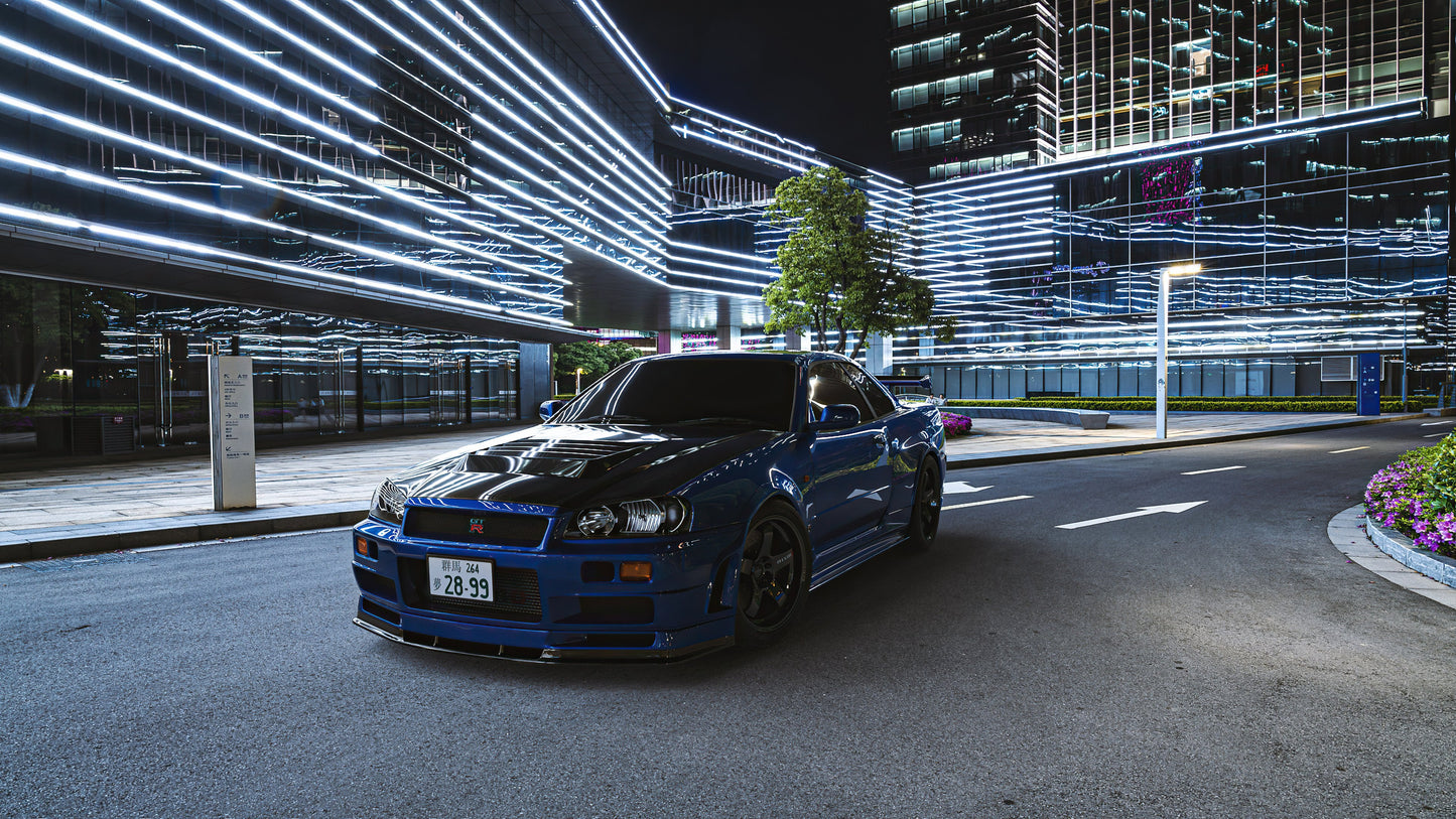 Nissan Skyline R34 GTR V2 Mousepad