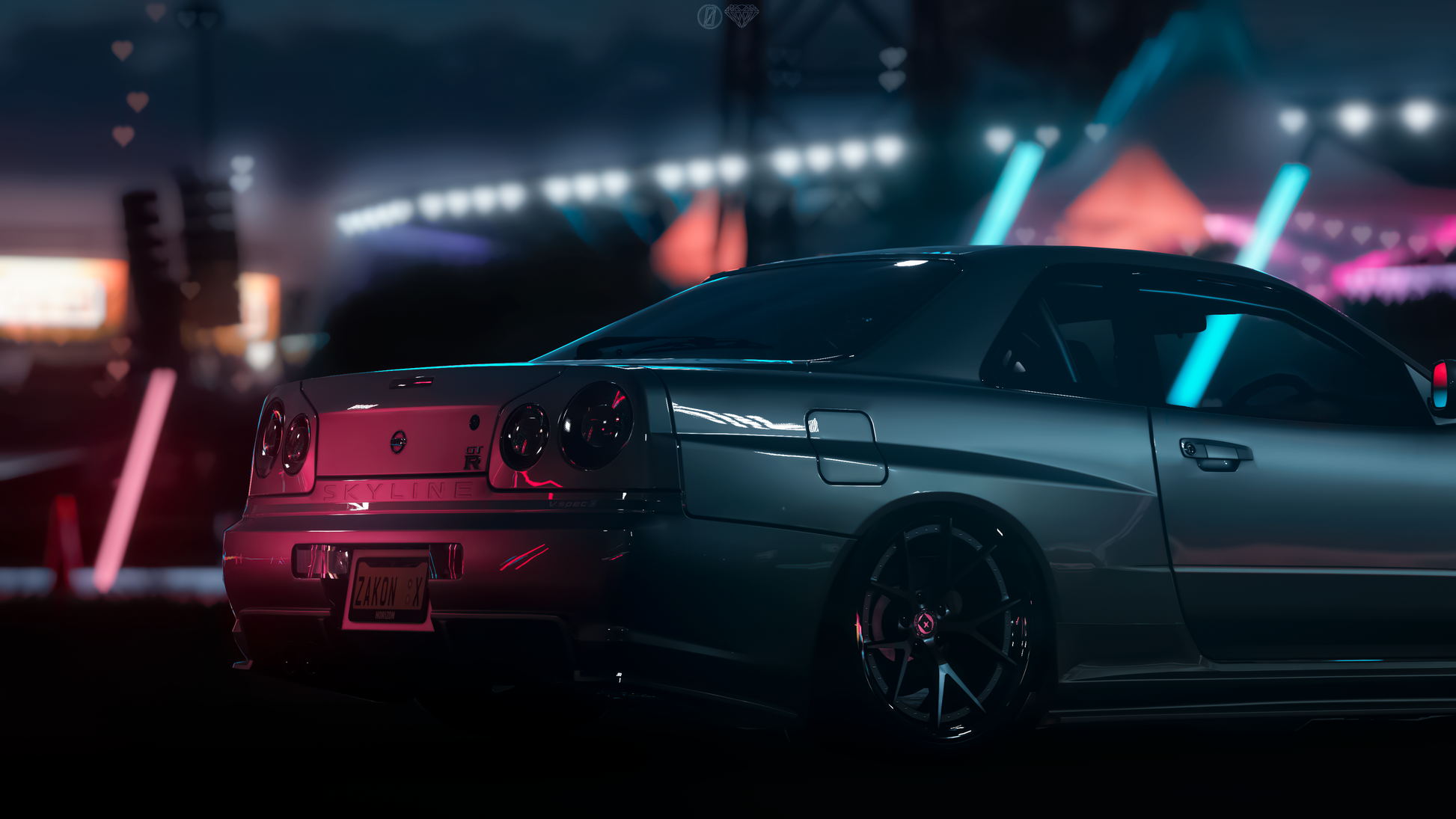 Nissan Skyline R34 GTR V4 Mousepad