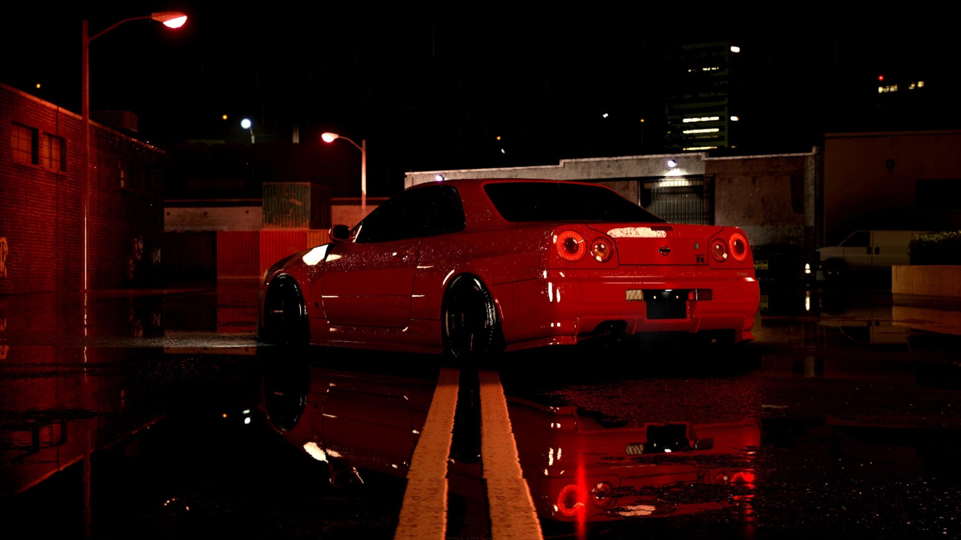 Nissan Skyline R34 GTR V6 Mousepad