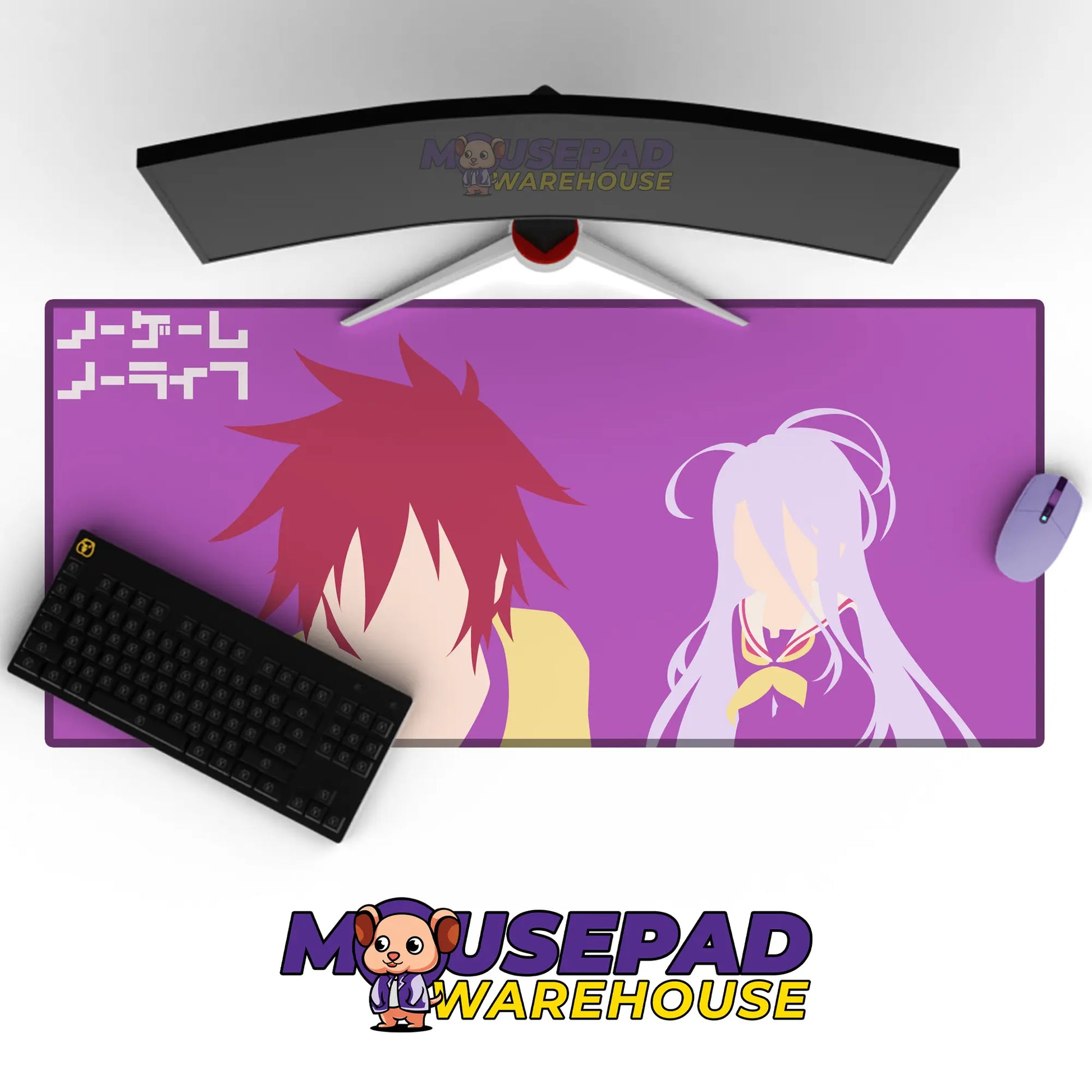 No Game No Life Anime Mousepad 507362 - Mousepad Warehouse