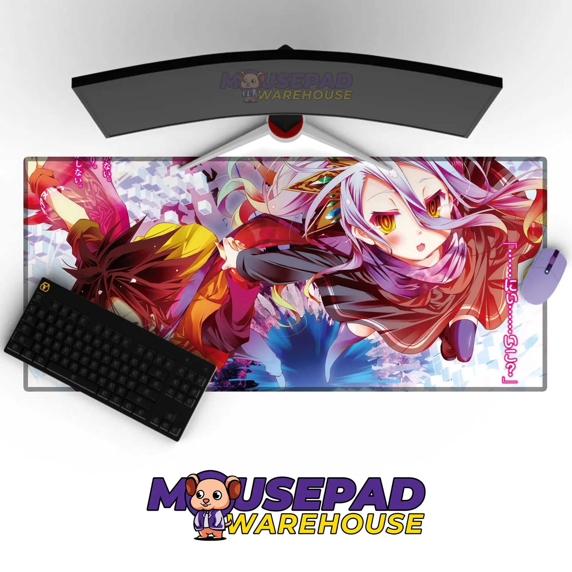 No Game No Life Anime Mousepad 512322 - Mousepad Warehouse