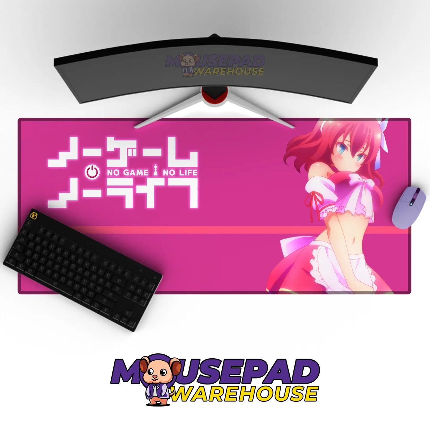 No Game No Life Anime Mousepad 567636 - Mousepad Warehouse