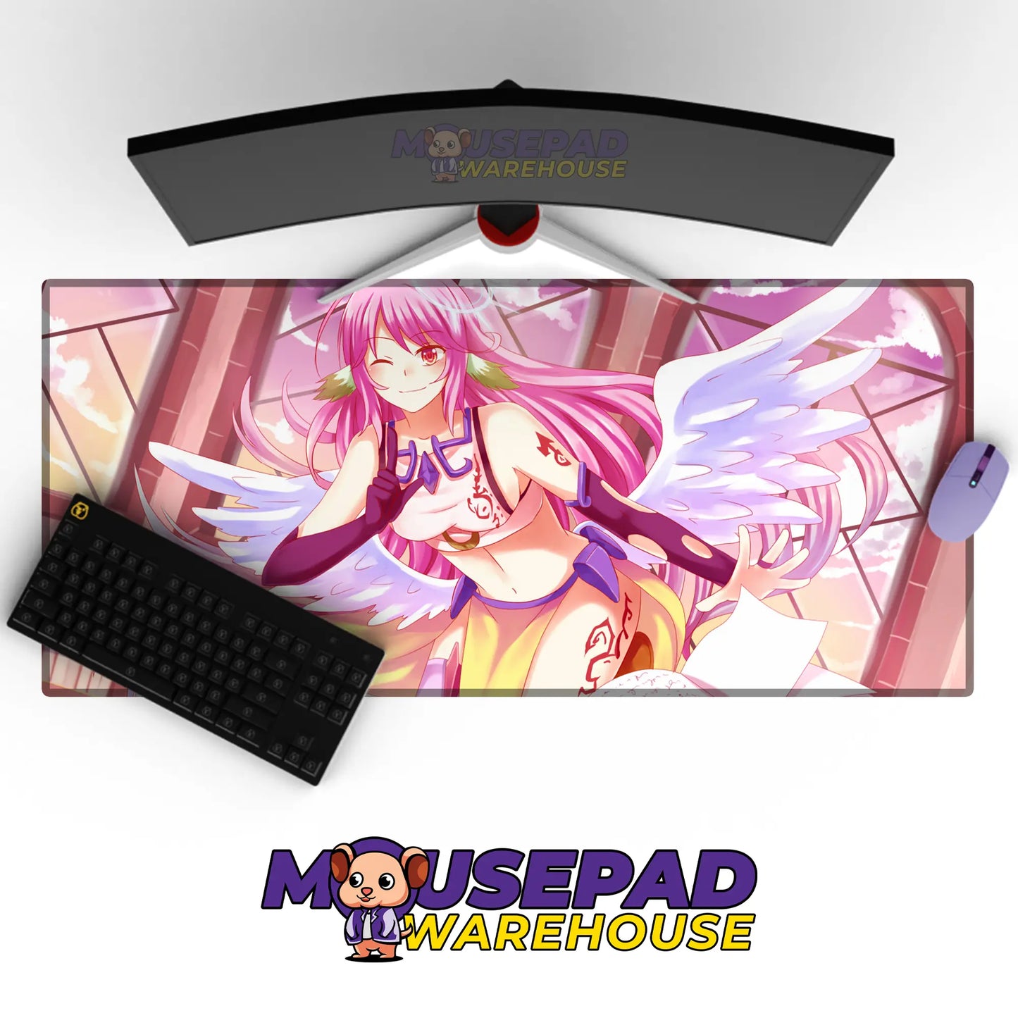 No Game No Life Anime Mousepad 658687 - Mousepad Warehouse