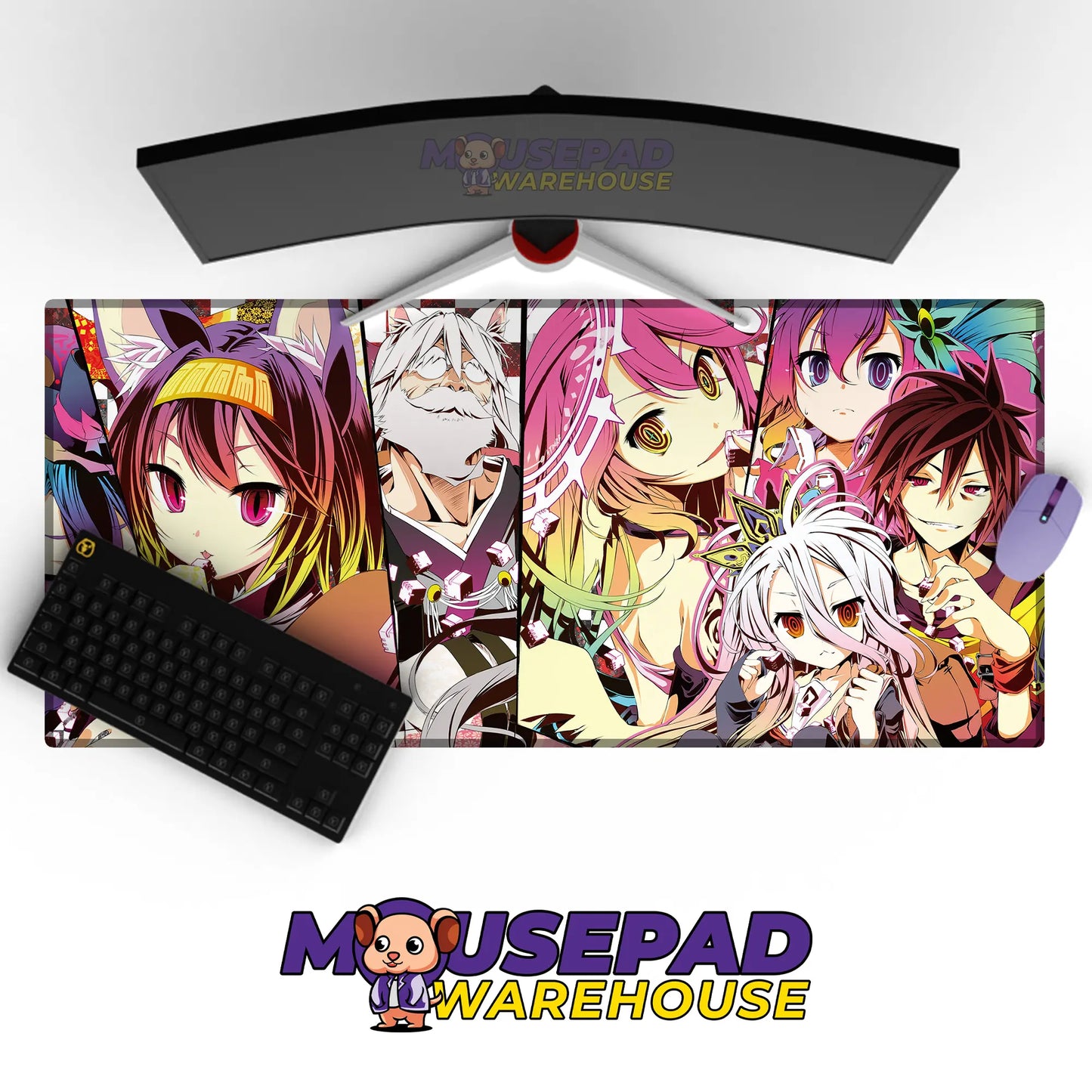 No Game No Life Anime Mousepad 658706 - Mousepad Warehouse