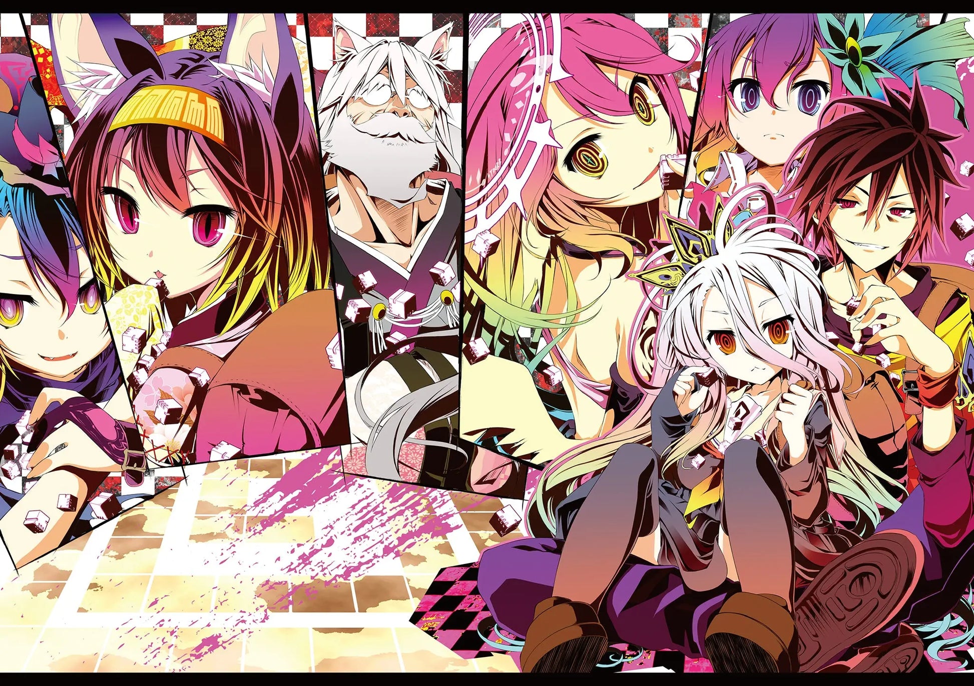 No Game No Life Anime Mousepad 658706 - Mousepad Warehouse