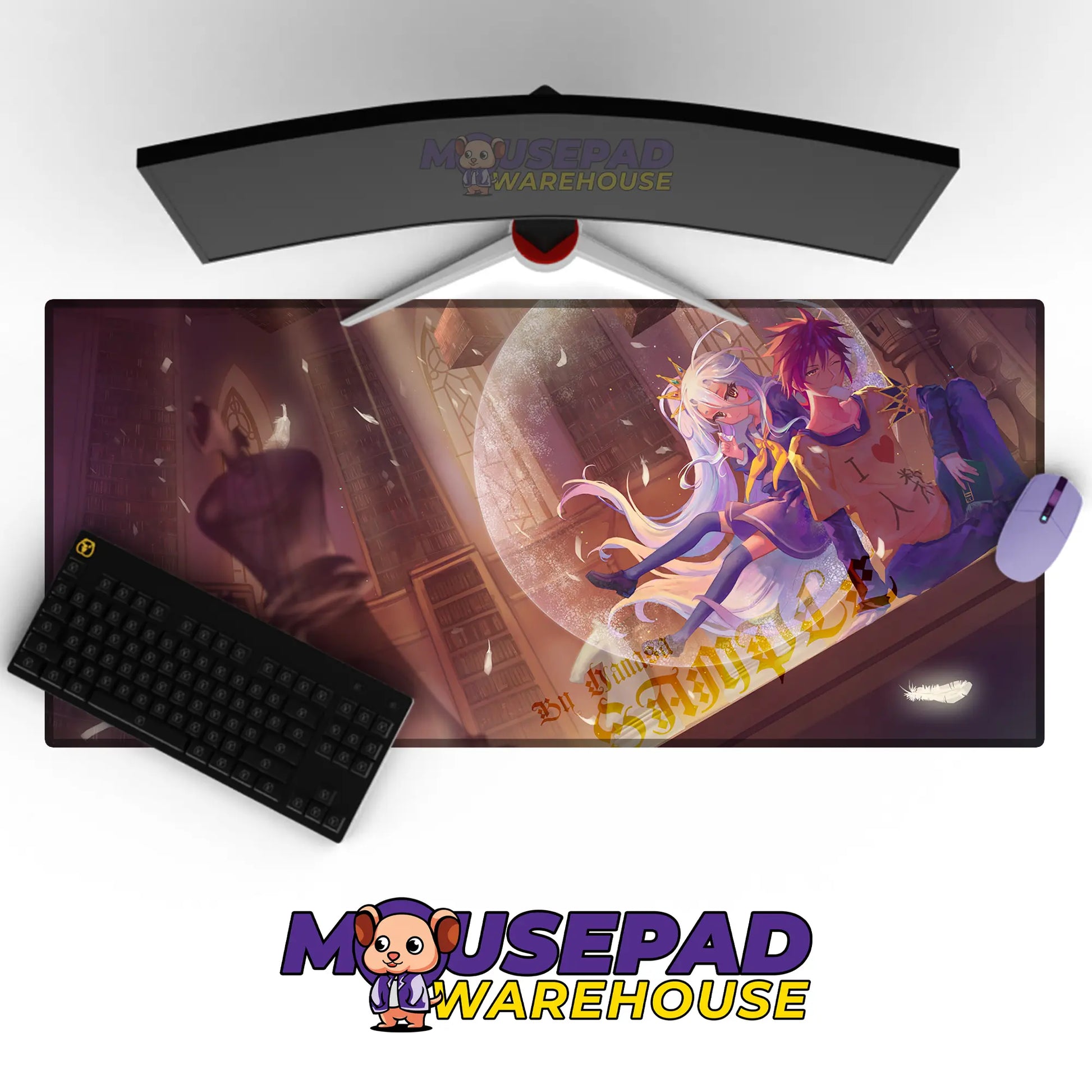 No Game No Life Anime Mousepad 659039 - Mousepad Warehouse