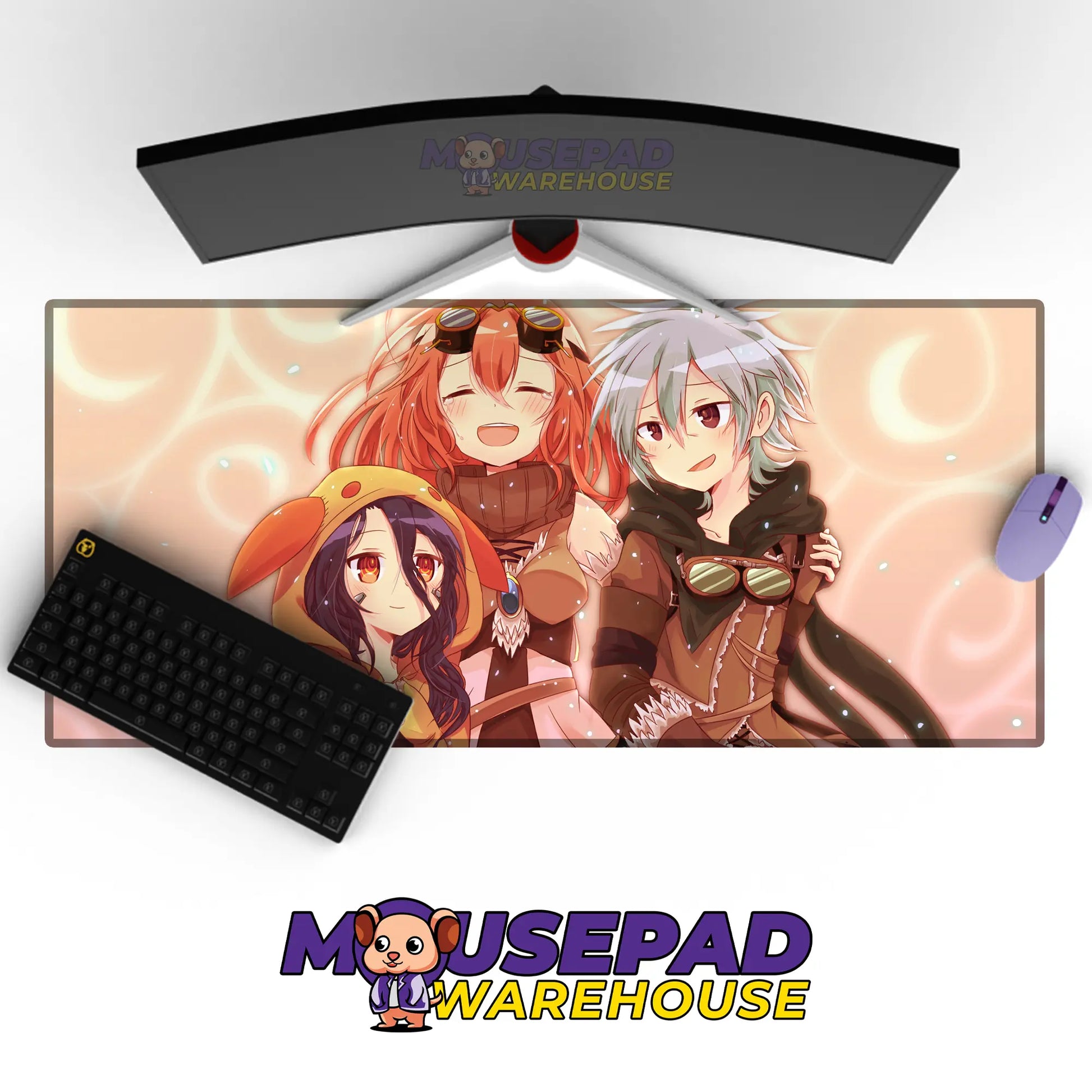 No Game No Life Anime Mousepad 818231 - Mousepad Warehouse